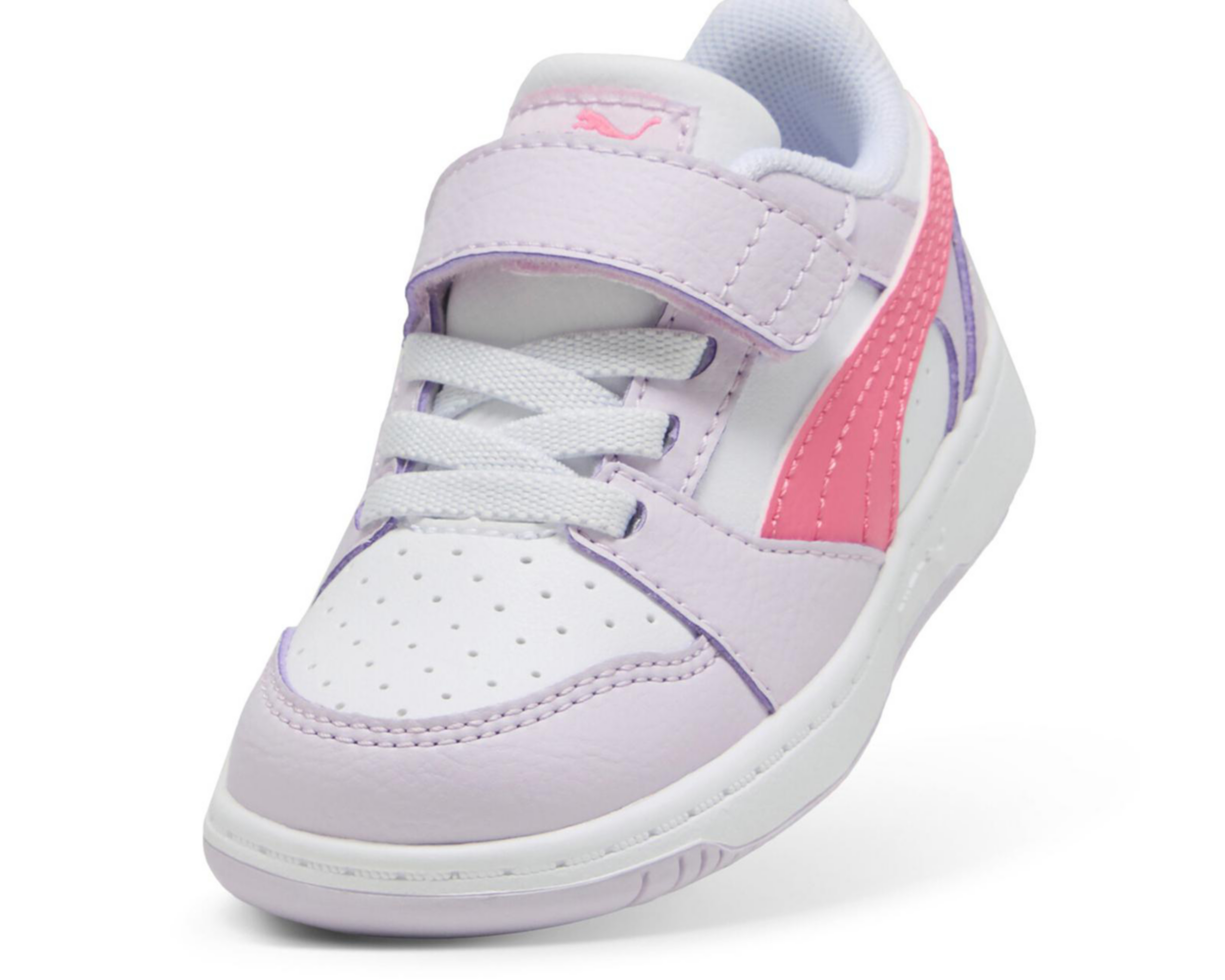 Foto 6 pulgar | Tenis Puma Rebound V6 Lo A para Bebé Niña