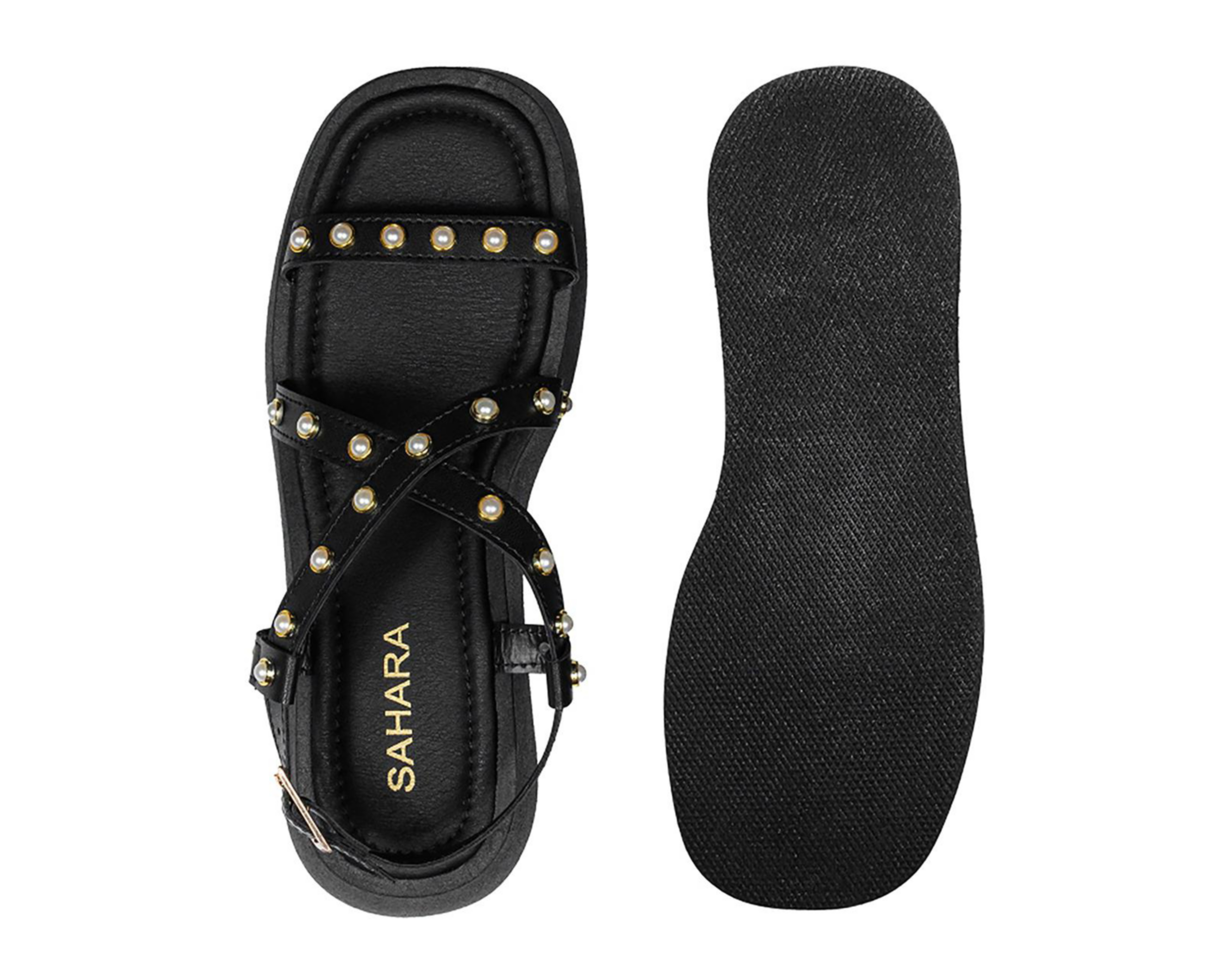 Foto 3 pulgar | Sandalias Casuales Sahara para Mujer
