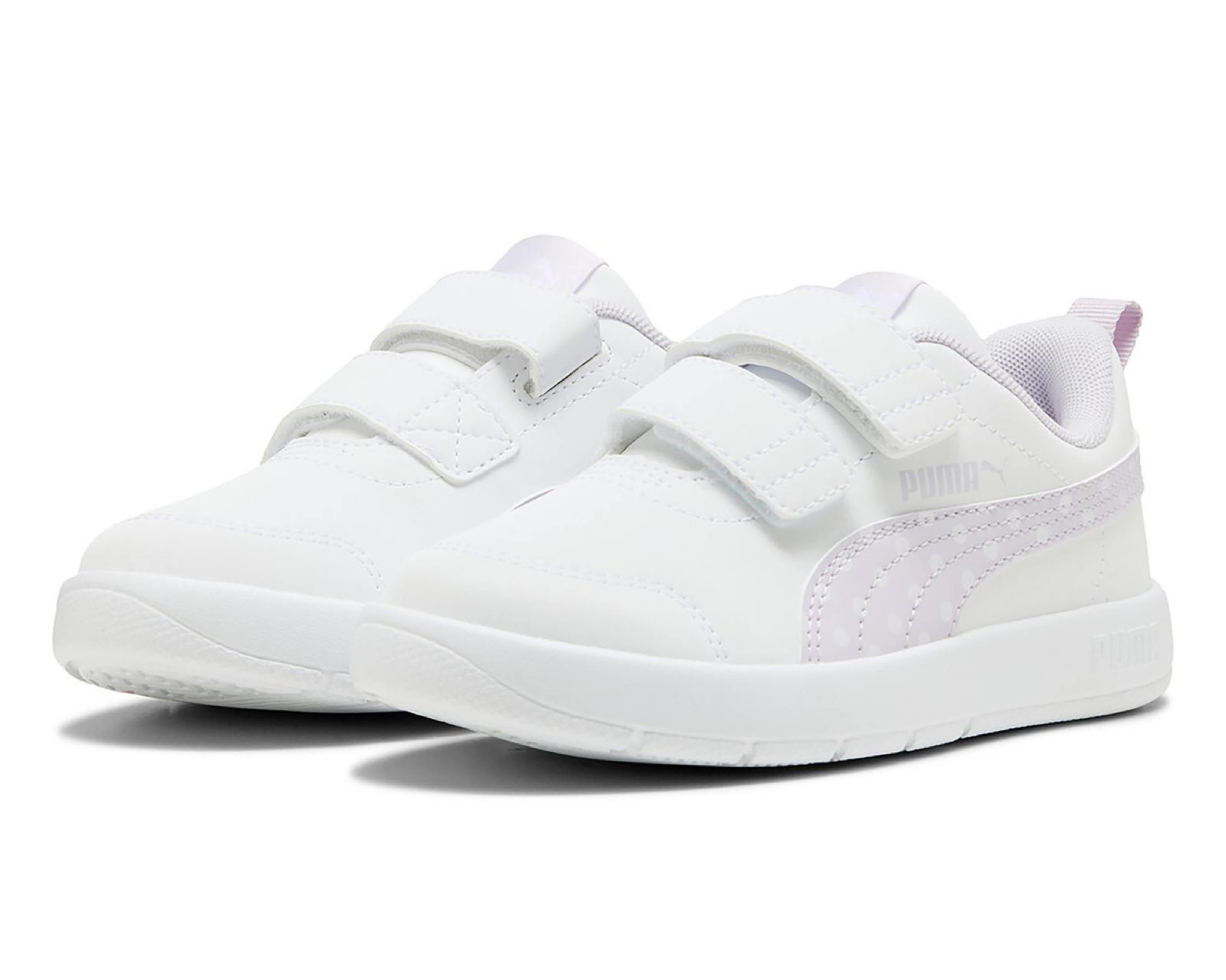 Foto 1 | Tenis Puma Courtflex V3 Dotty V para Niña