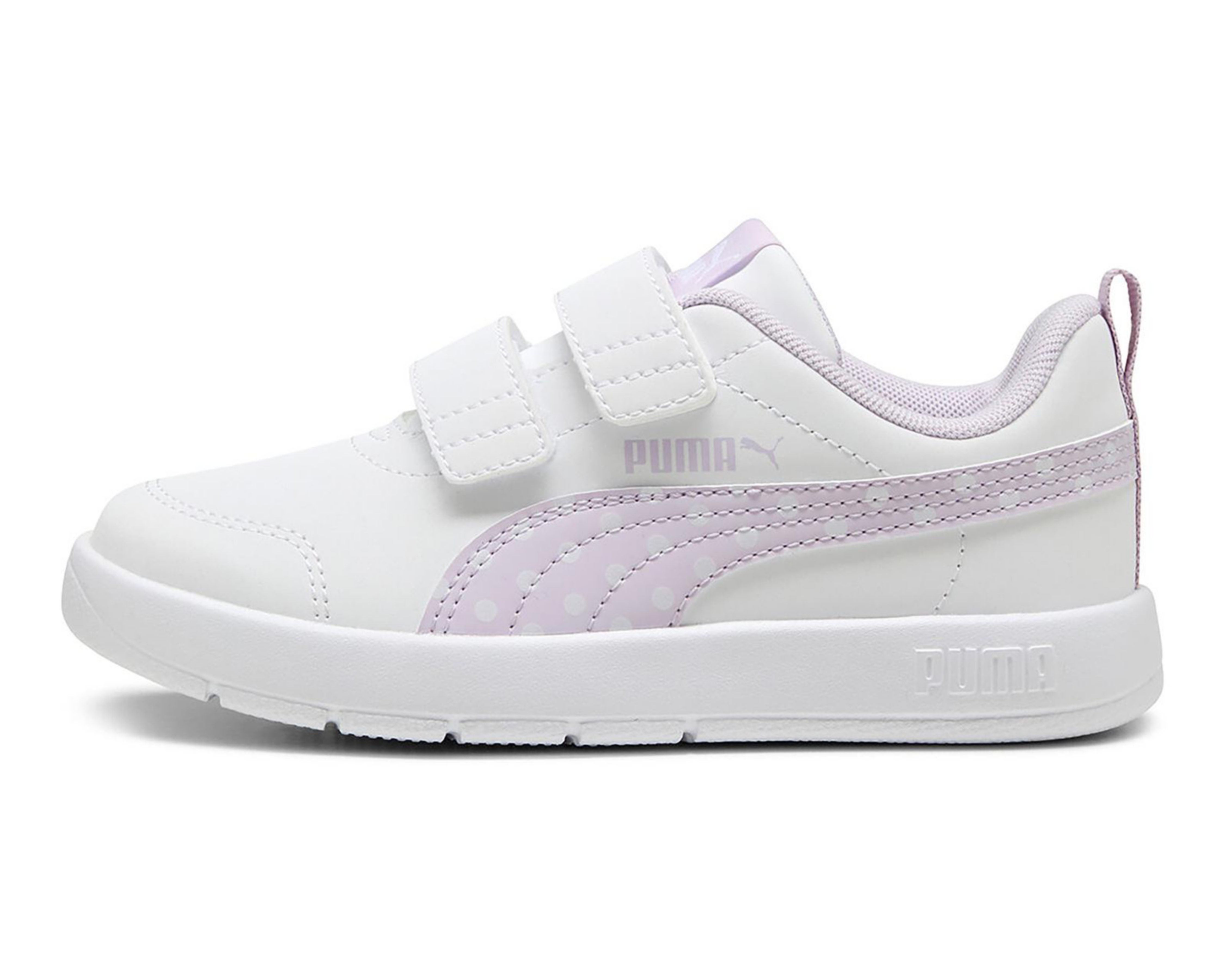 Foto 5 pulgar | Tenis Puma Courtflex V3 Dotty V para Niña