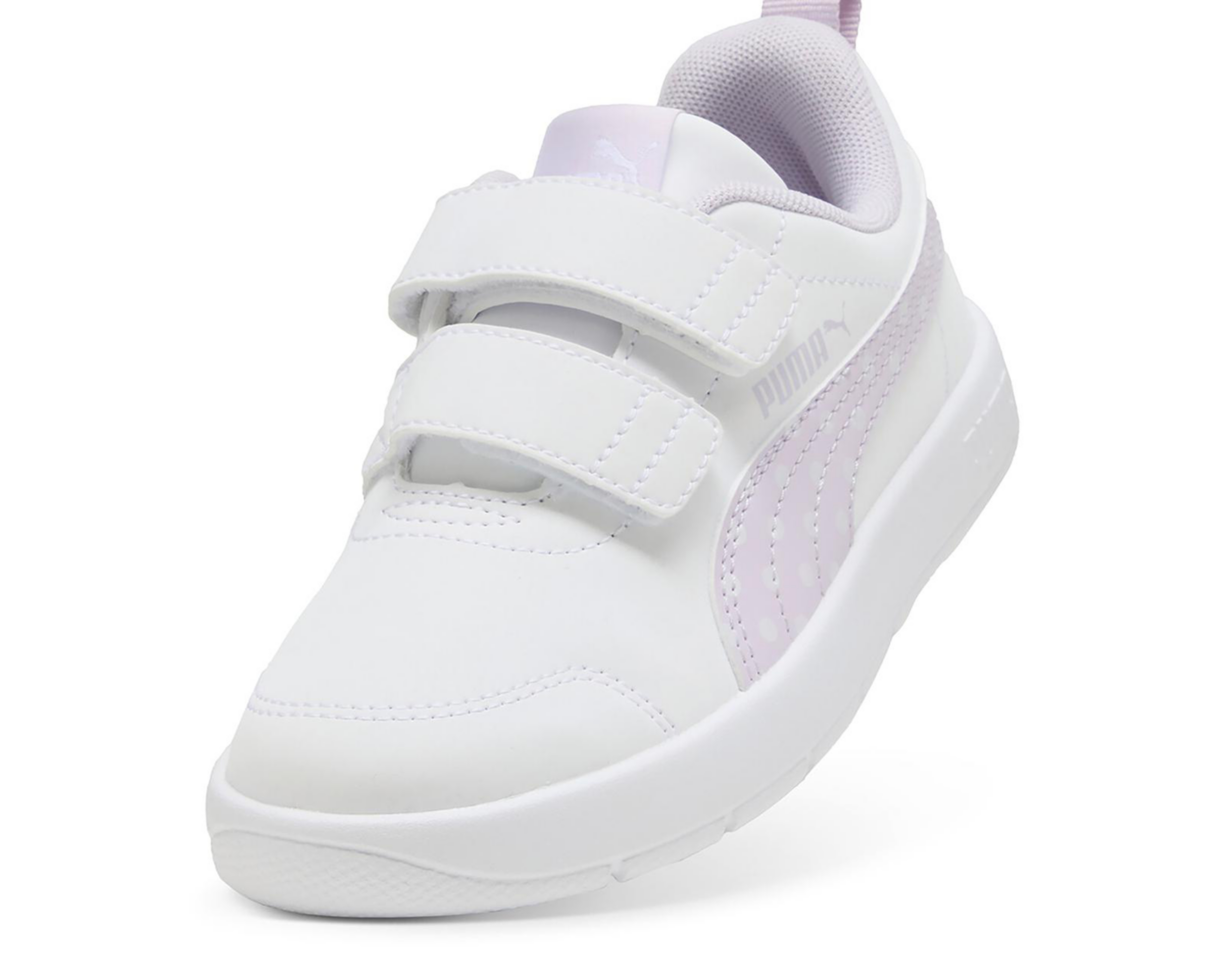 Foto 6 pulgar | Tenis Puma Courtflex V3 Dotty V para Niña