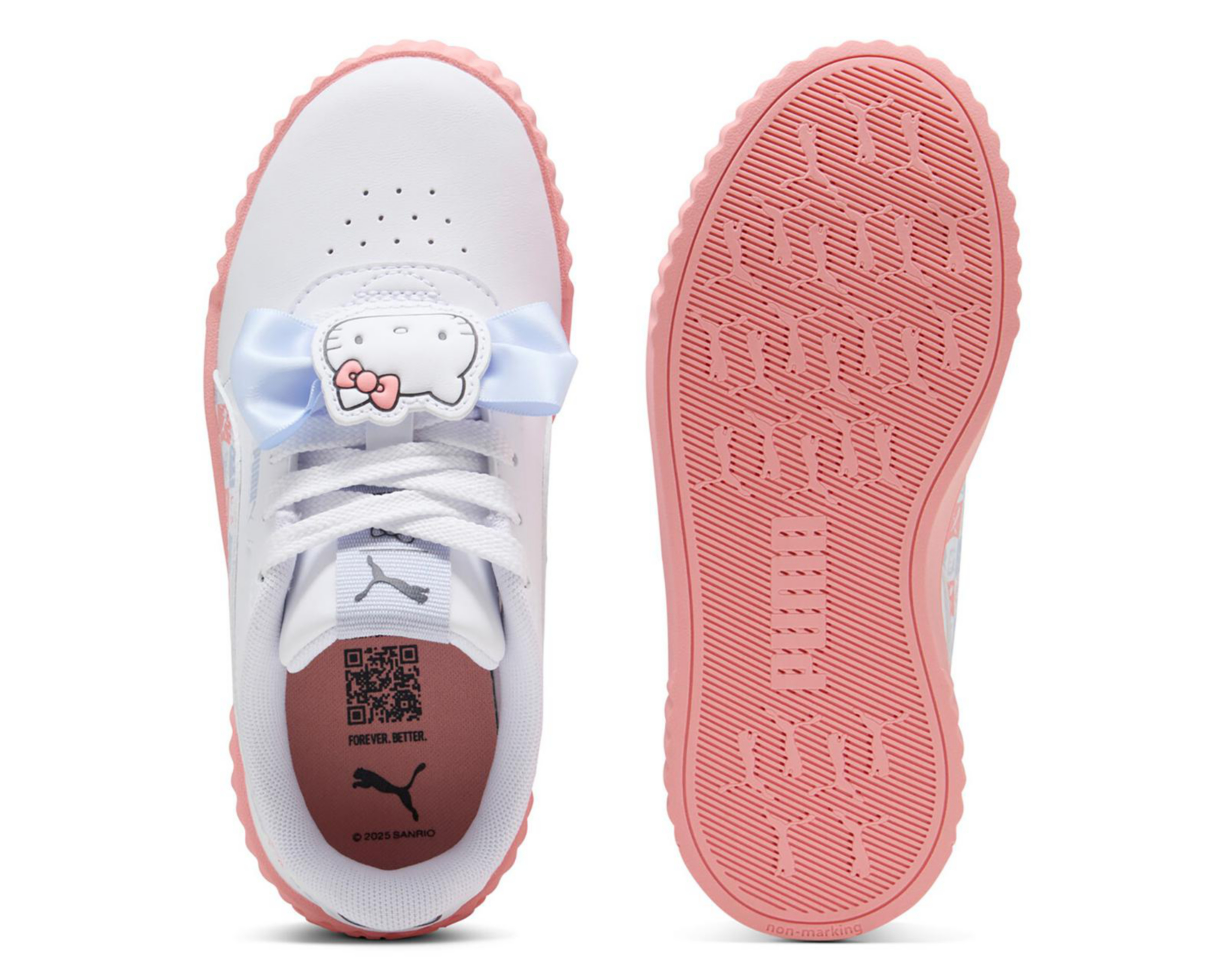 Foto 2 | Tenis Puma Carina 3.0 Hello Kitty and Friends PS para Niña