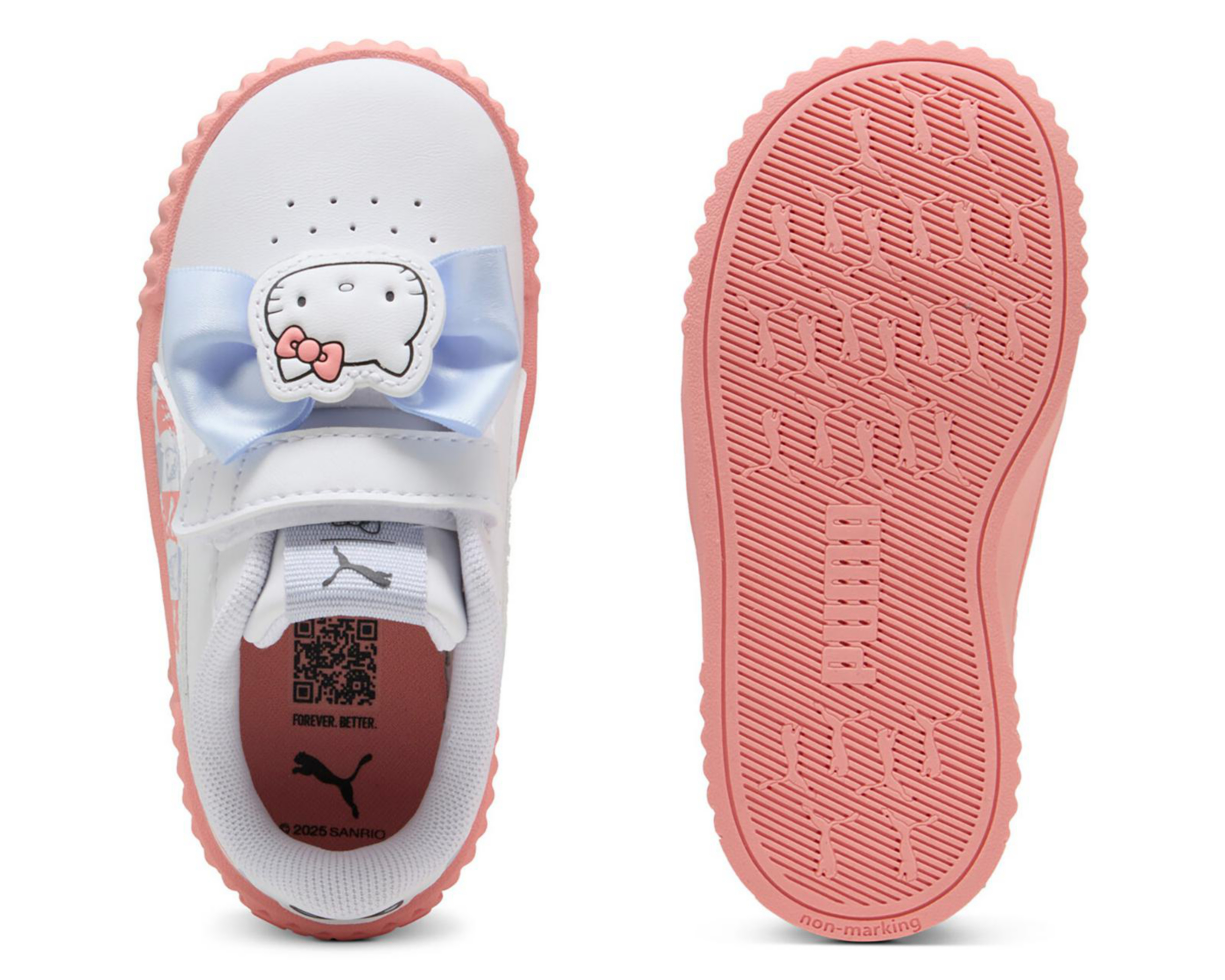 Foto 3 pulgar | Tenis Puma Carina 3.0 Hello Kitty para Bebé
