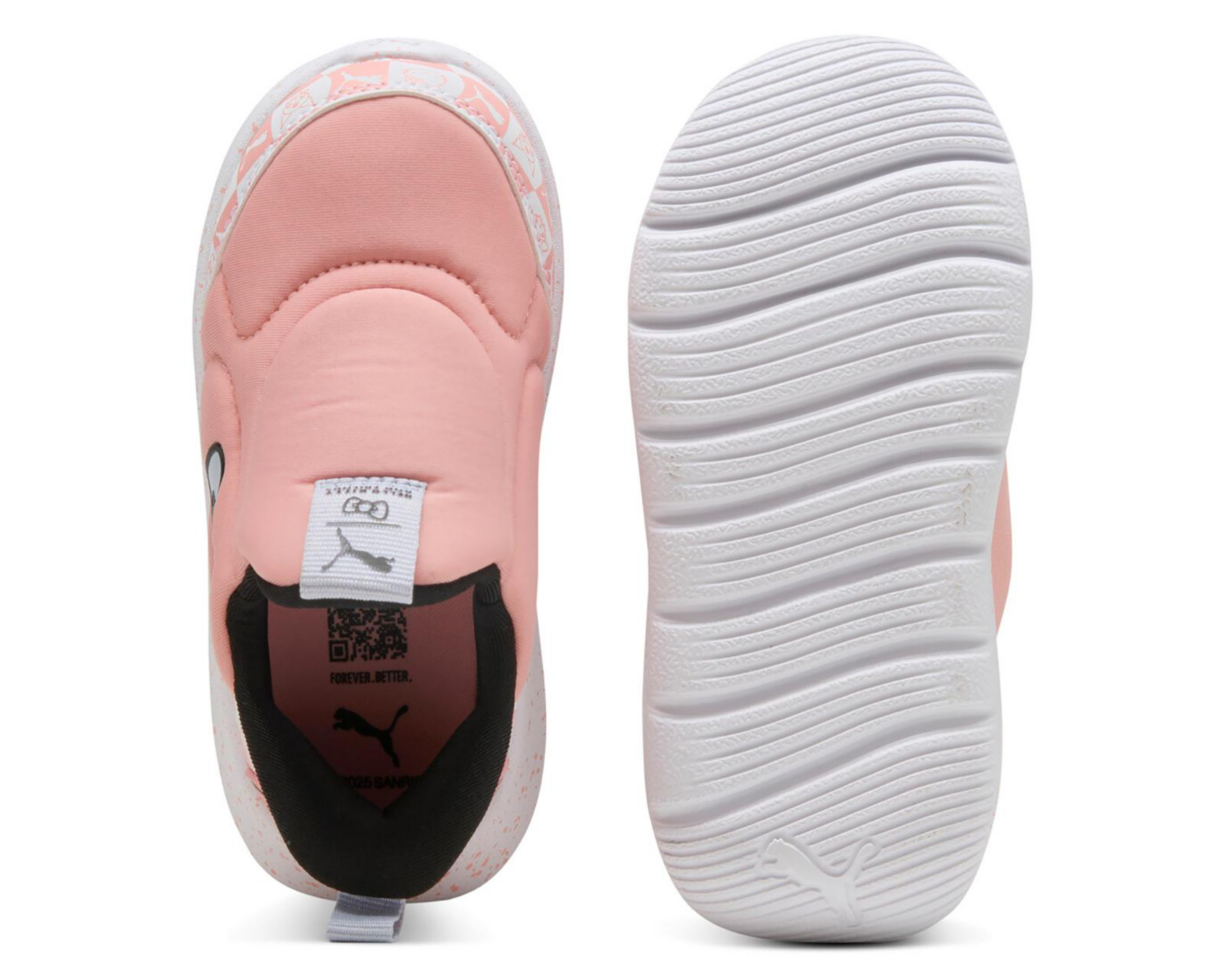 Foto 2 | Tenis Puma Fun Racer 2 Sliptech Hello Kitty para Bebé Niña