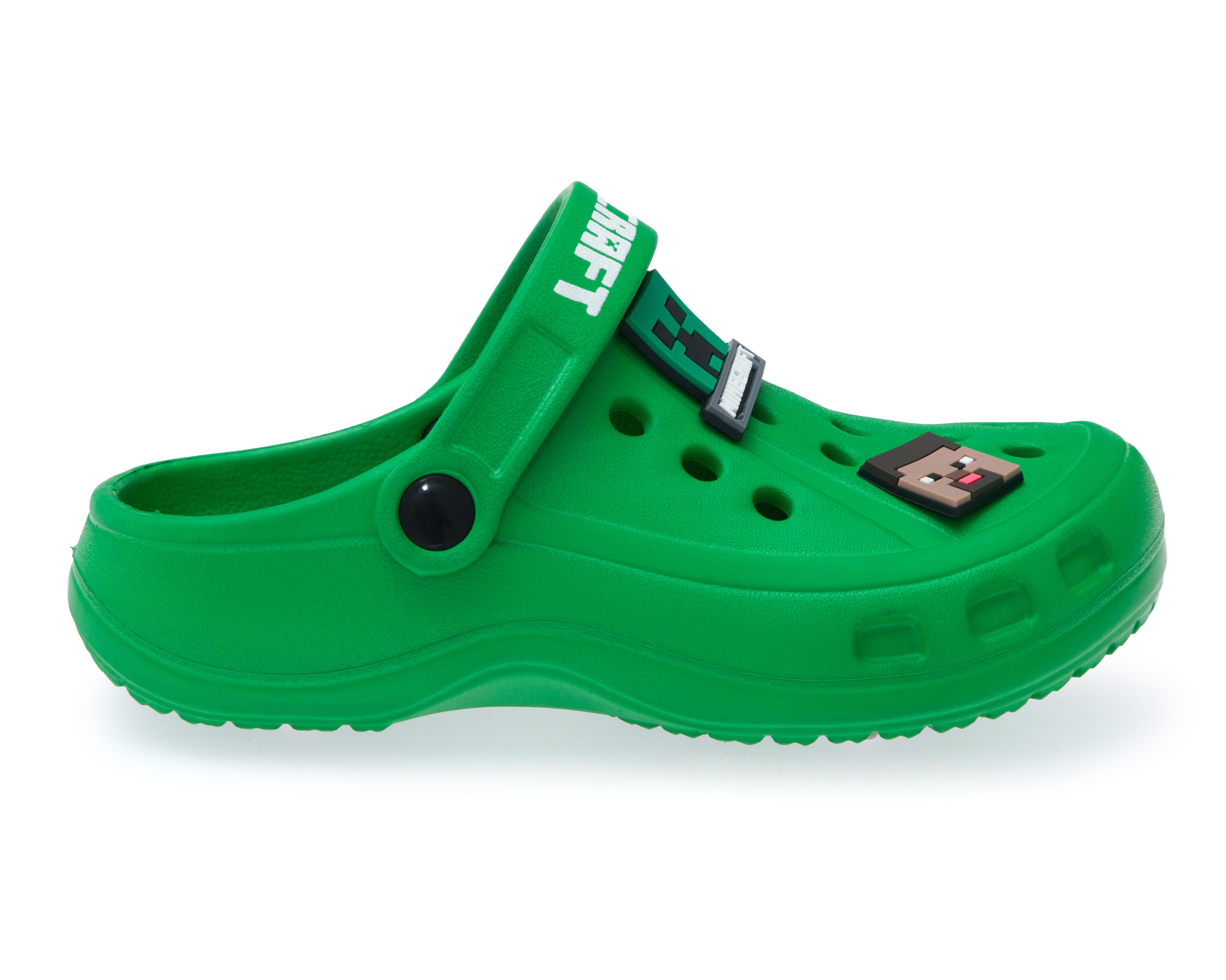 Foto 3 pulgar | Sandalias de Playa Minecraft para Niño