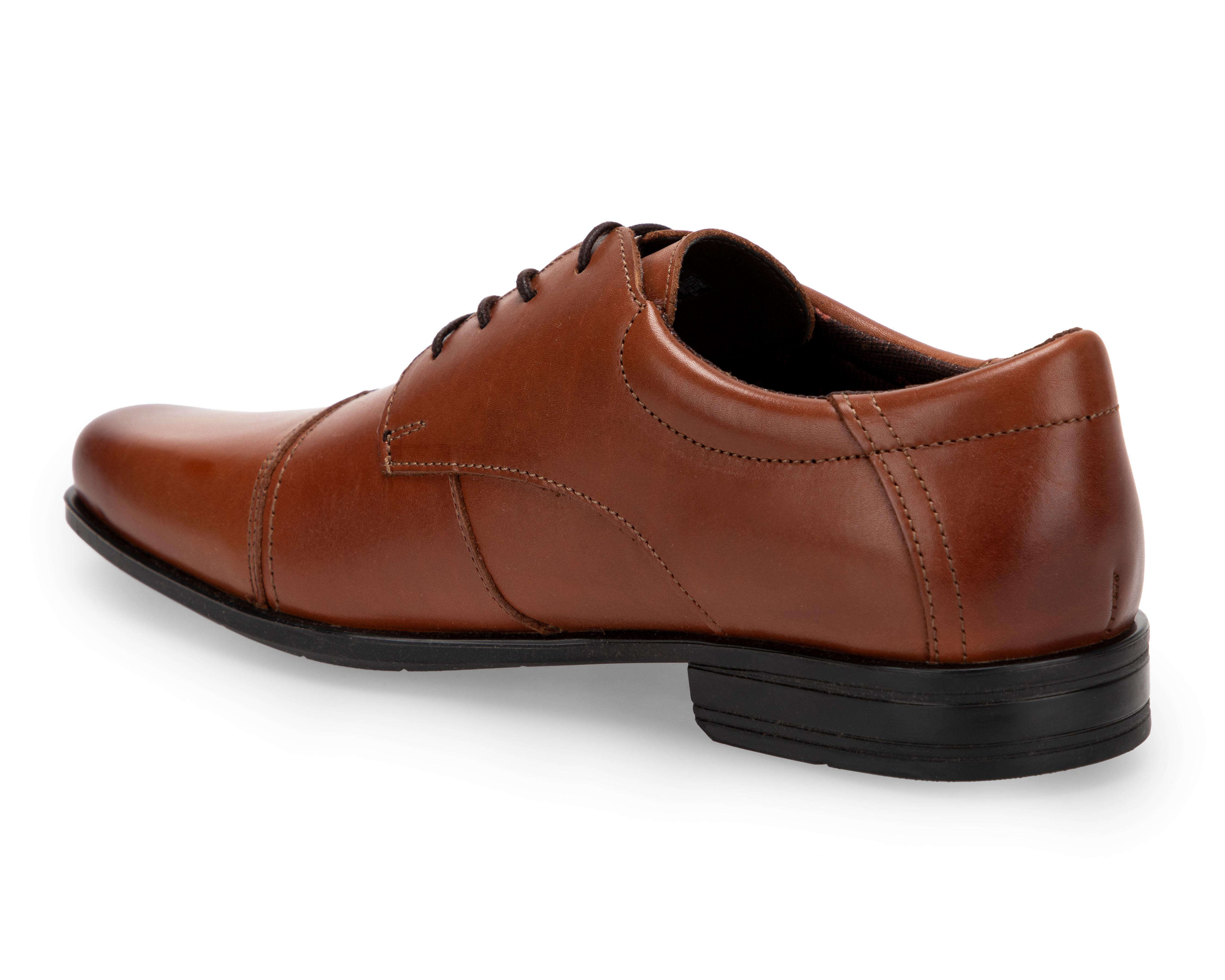 Foto 3 | Zapatos de Vestir Flexi de Piel para Hombre