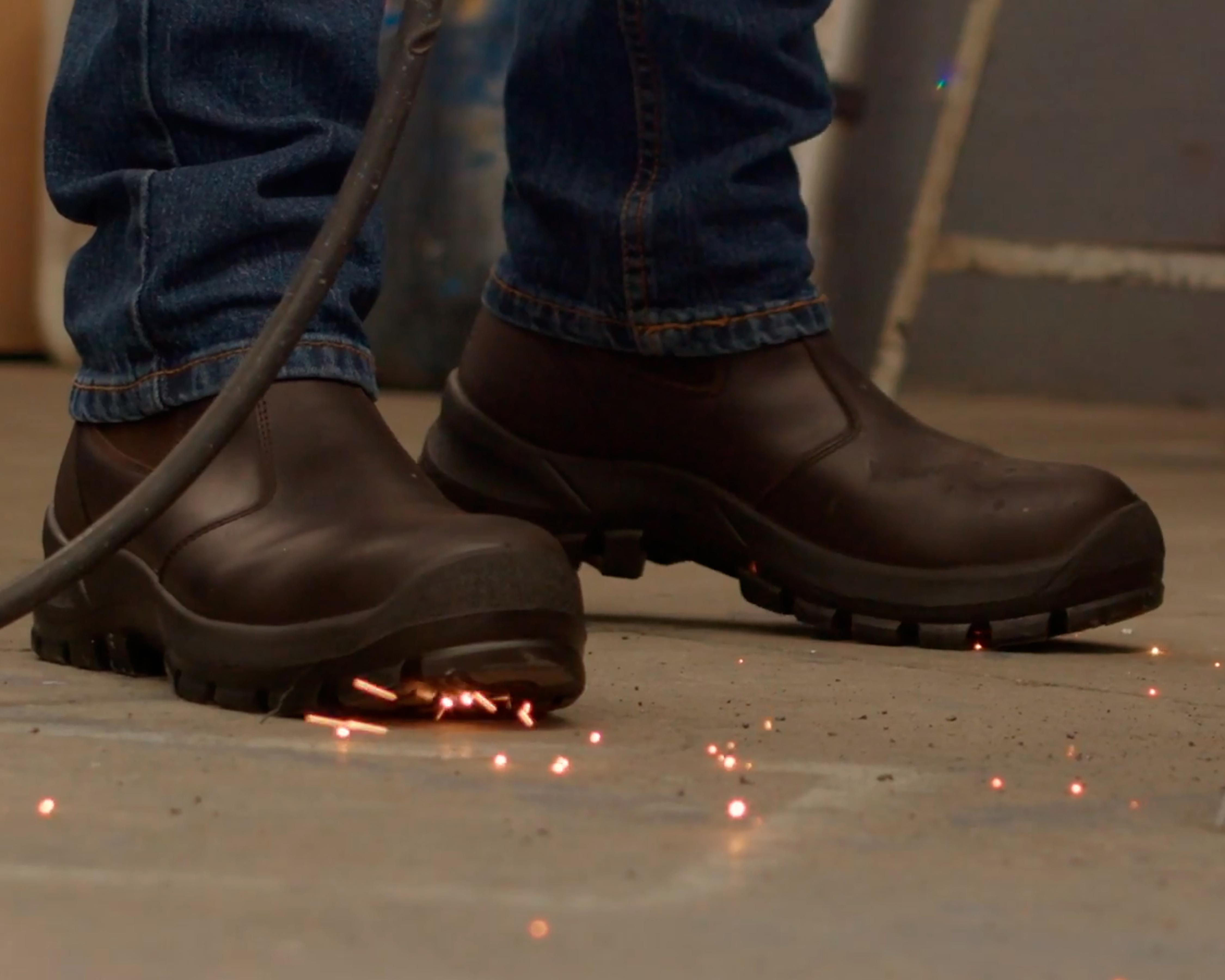 Foto 8 pulgar | Botas de Trabajo Duty Gear de Piel para Hombre