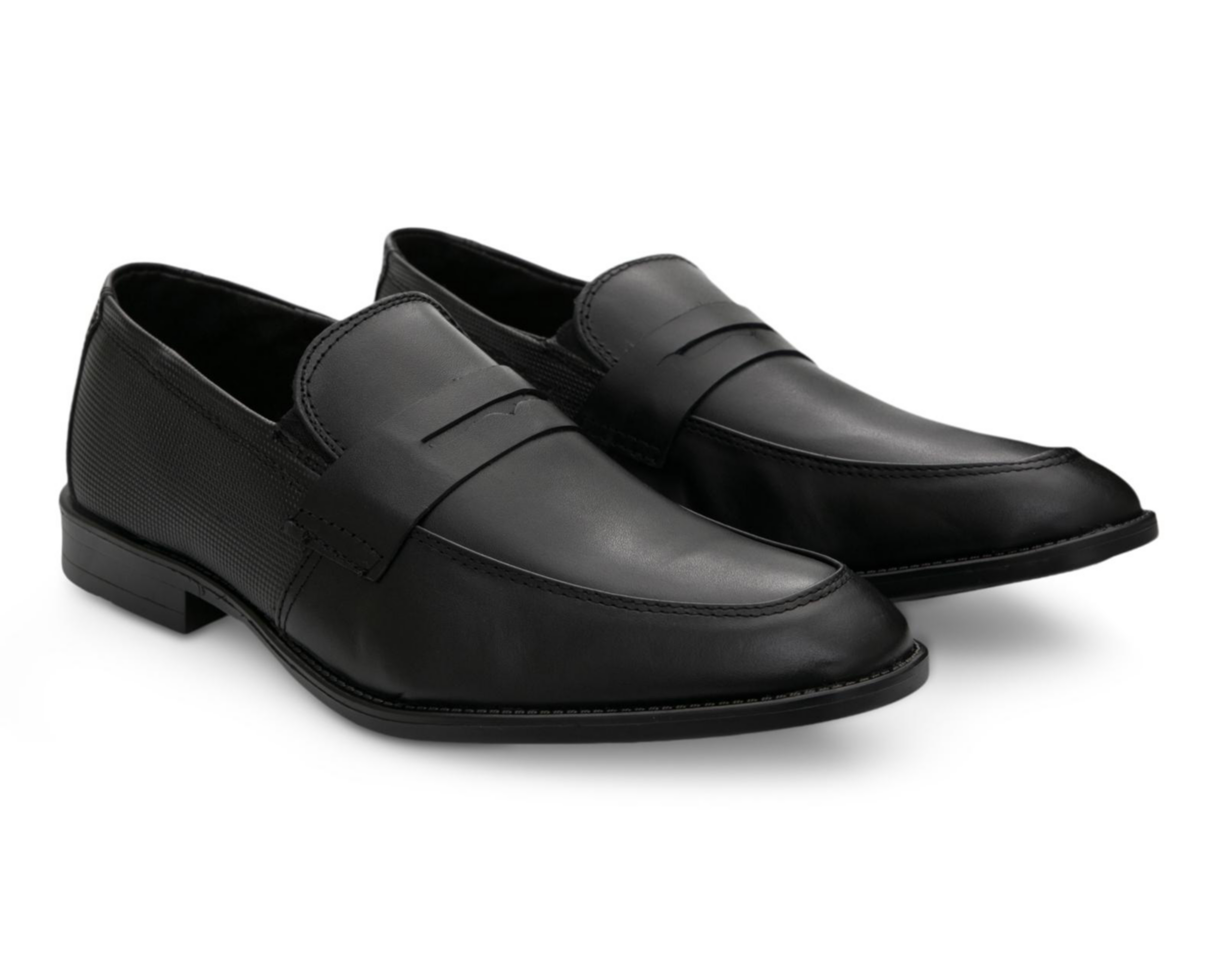 Foto 2 pulgar | Mocasines Wall Street de Piel para Hombre