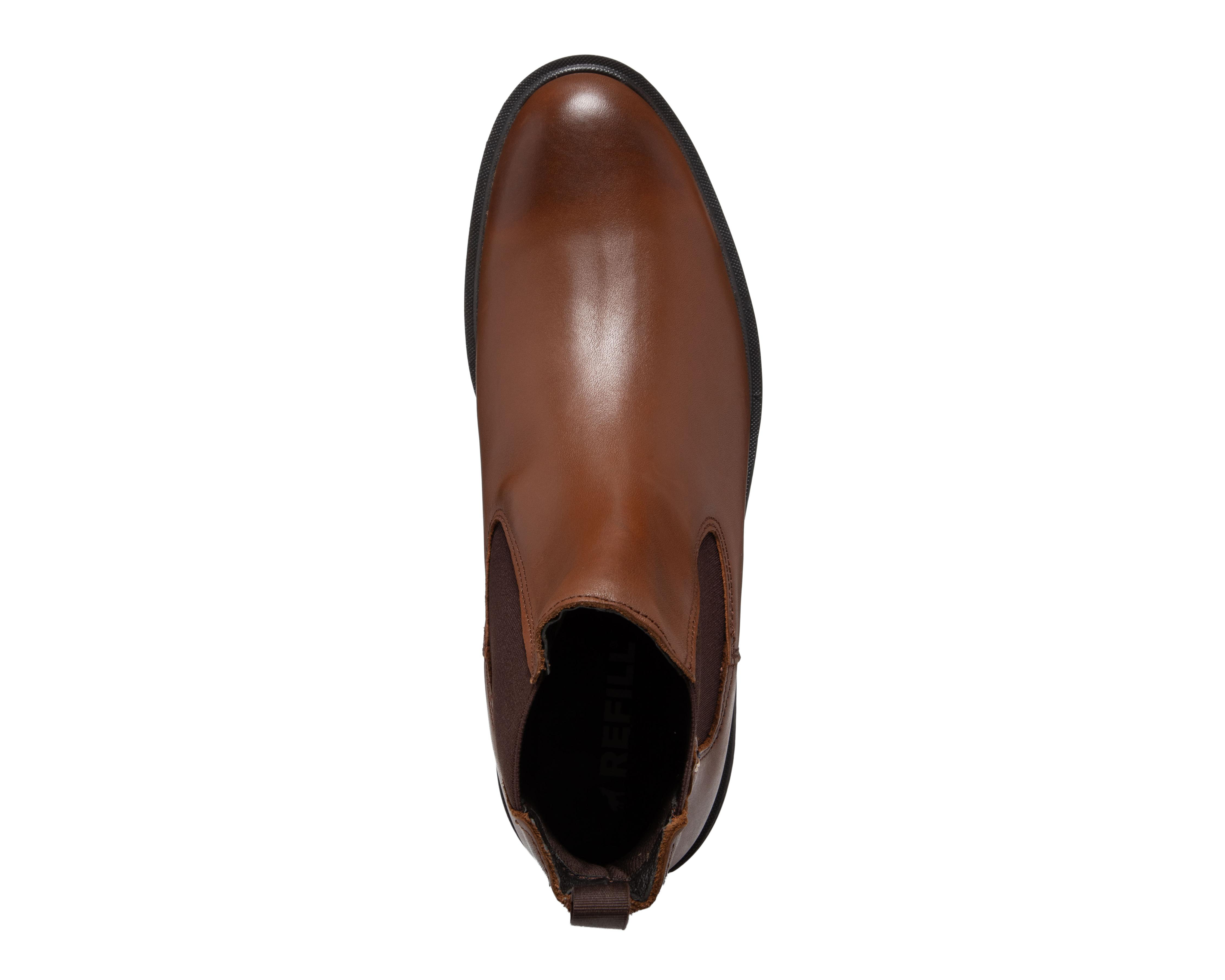 Foto 6 pulgar | Botas Casuales Refill de Piel para Hombre