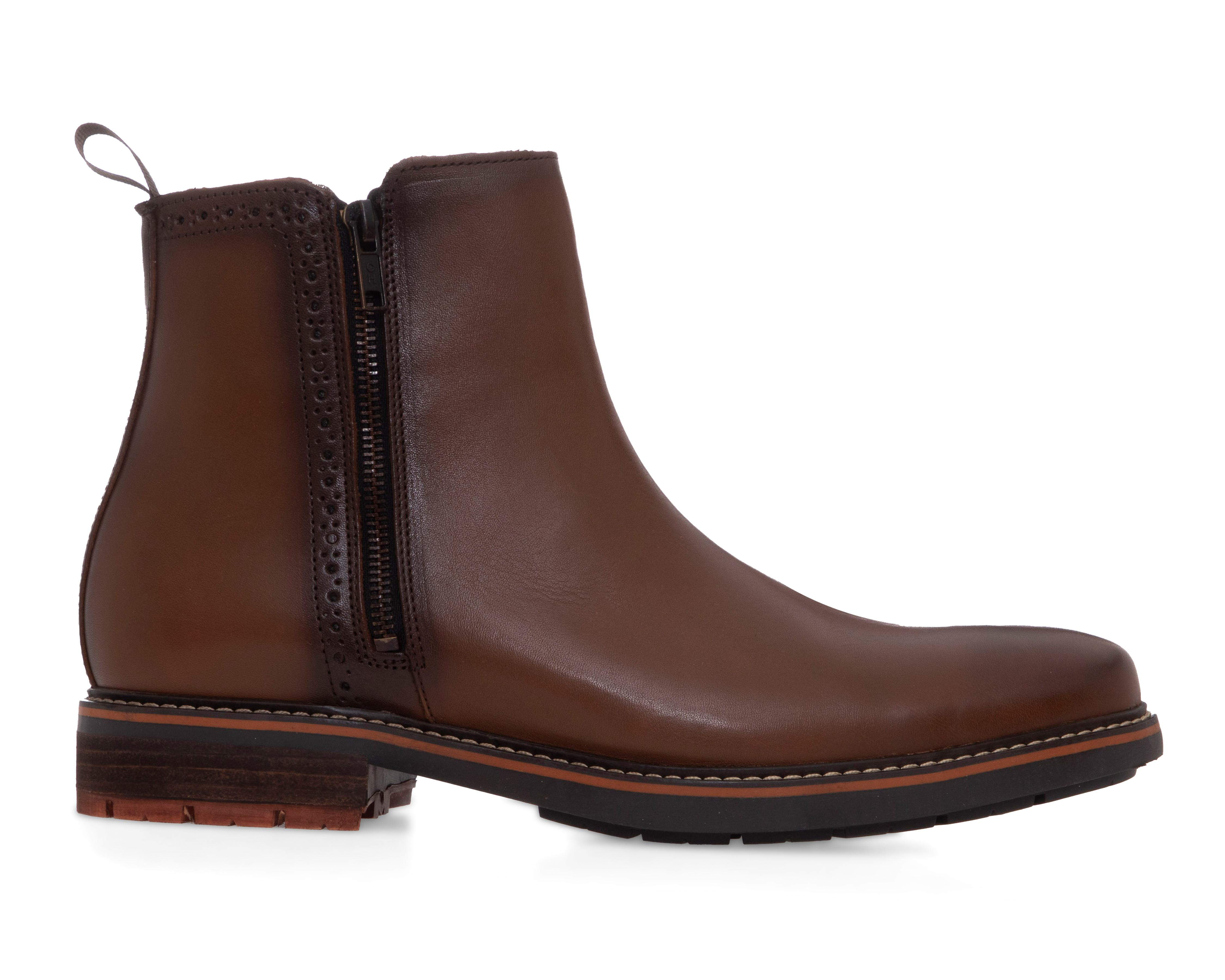 Foto 2 | Botas Casuales Refill de Piel para Hombre