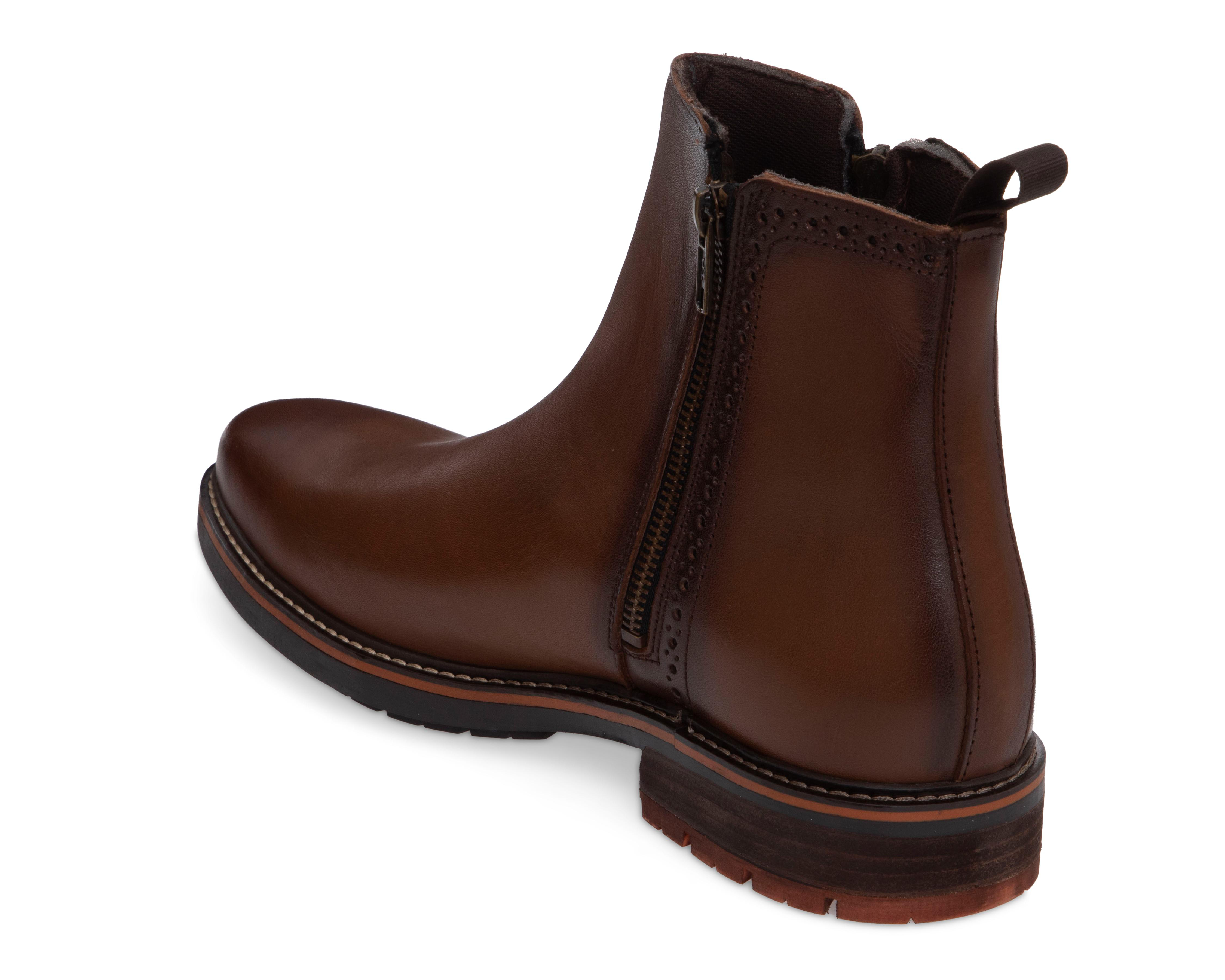 Foto 4 pulgar | Botas Casuales Refill de Piel para Hombre