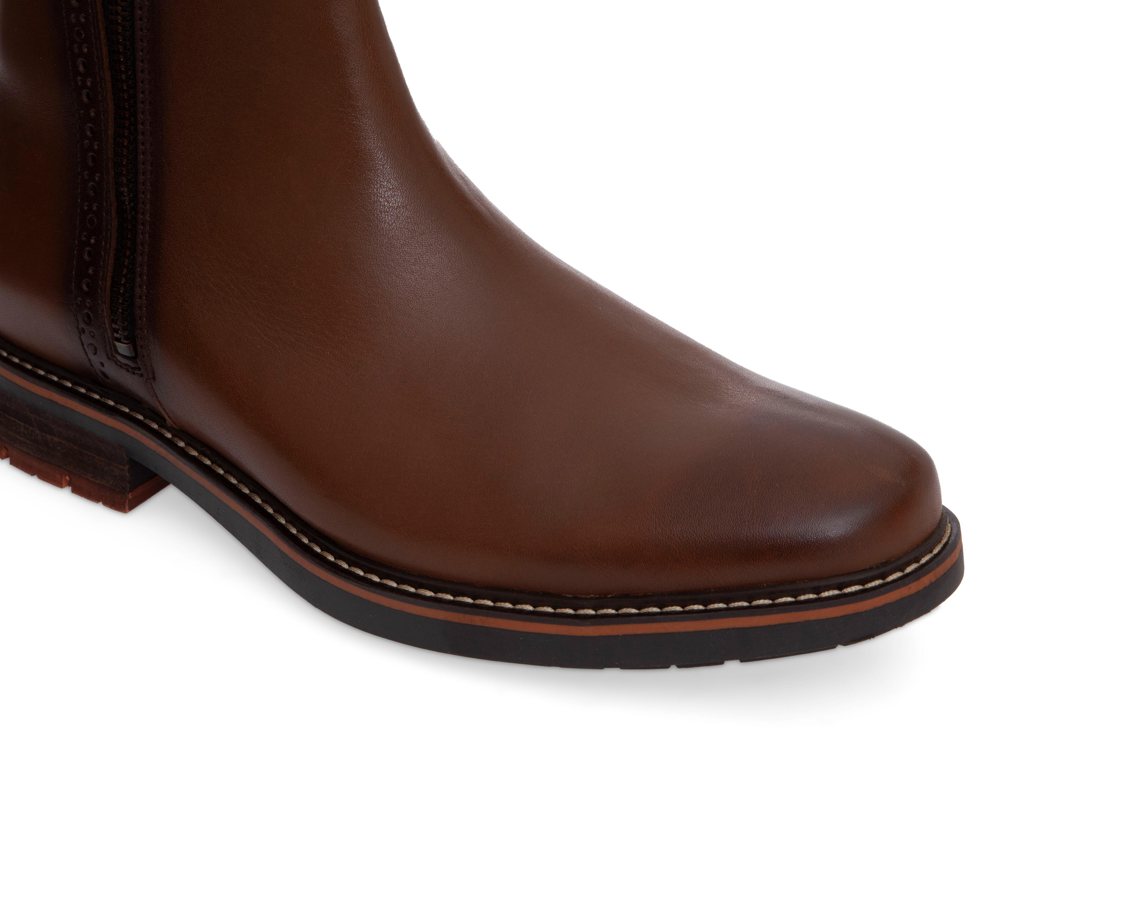 Foto 6 | Botas Casuales Refill de Piel para Hombre