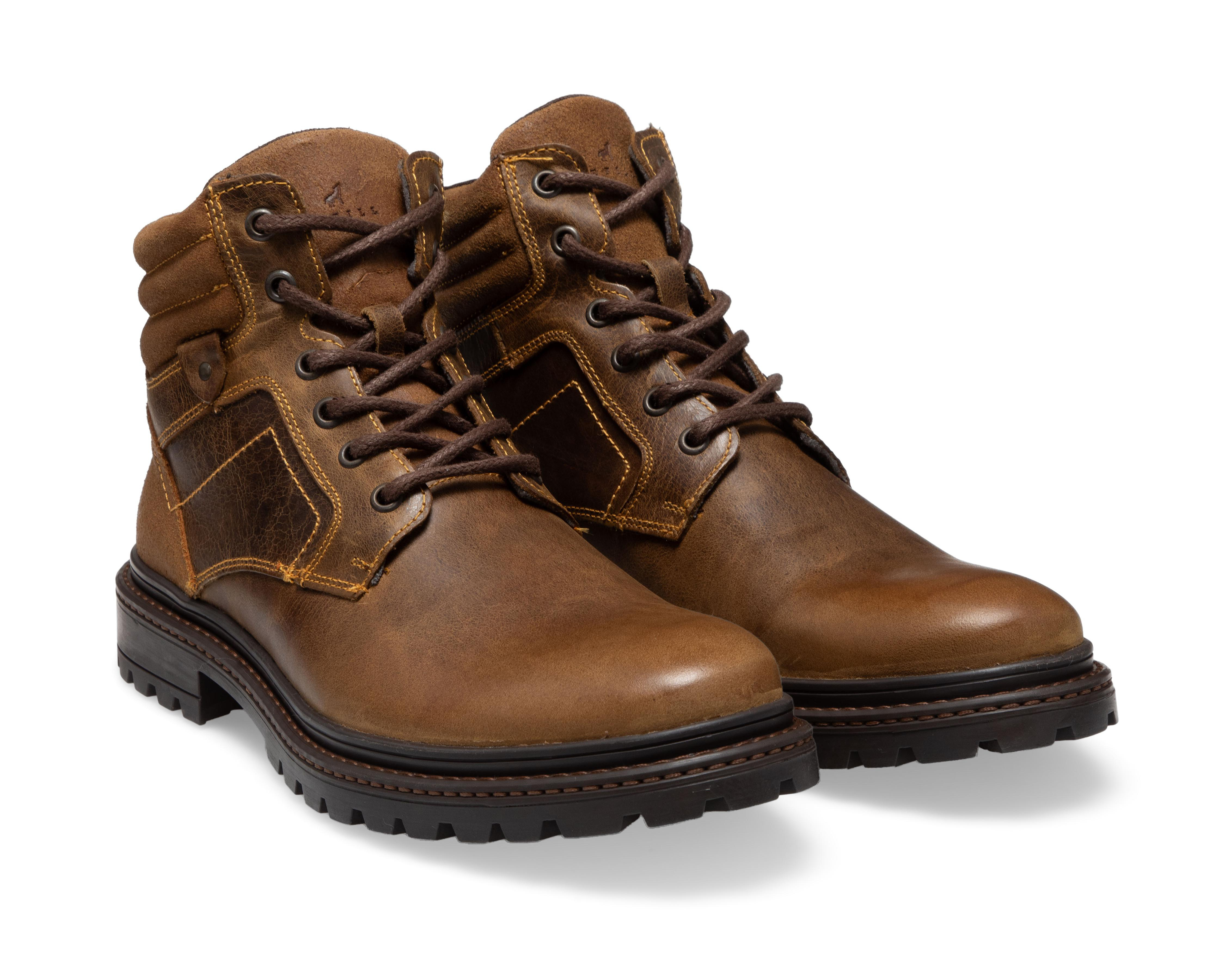 Foto 1 | Botas Casuales Refill de Piel para Hombre