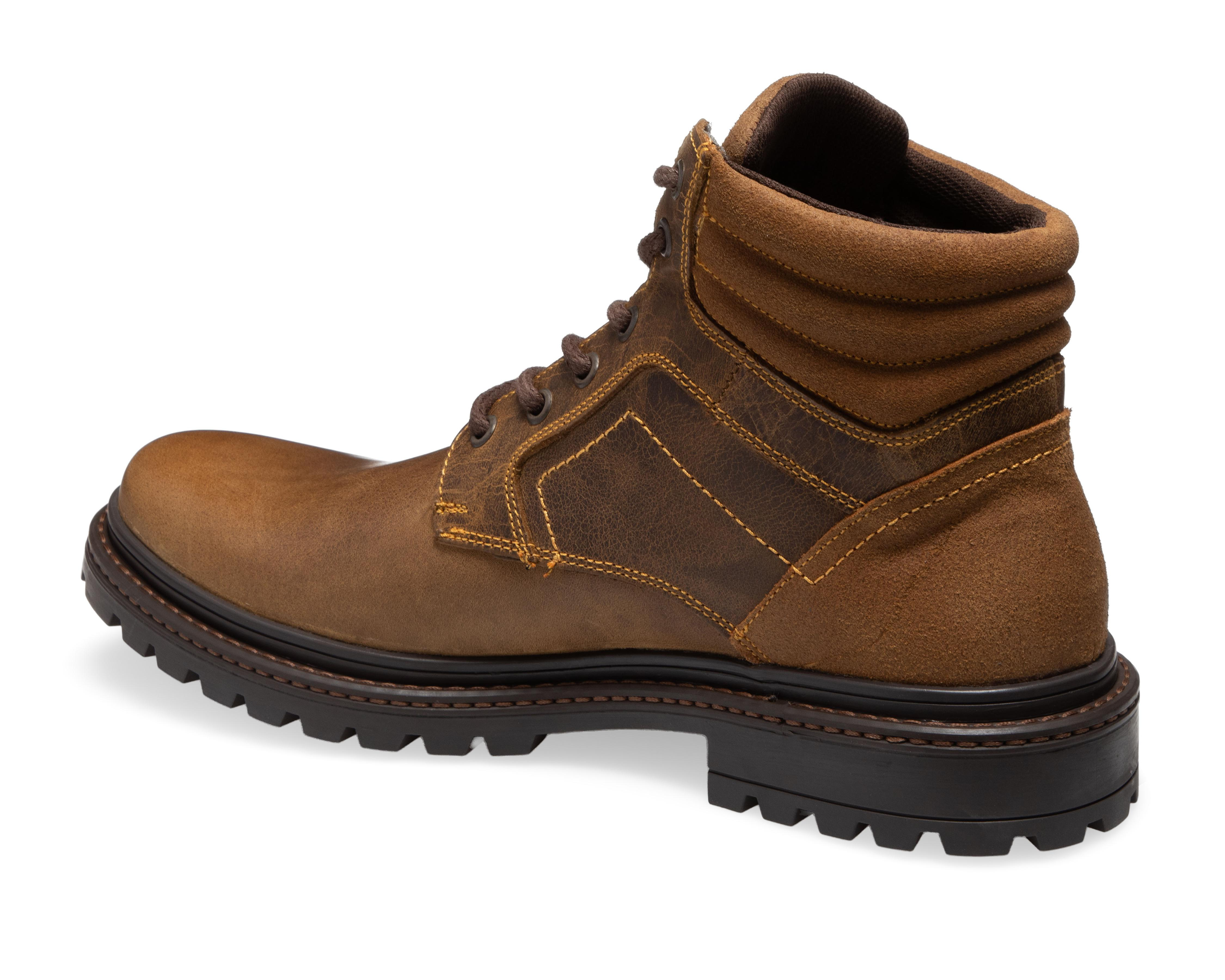 Foto 3 | Botas Casuales Refill de Piel para Hombre