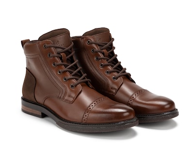 Foto 1 | Botas Casuales Refill de Piel para Hombre