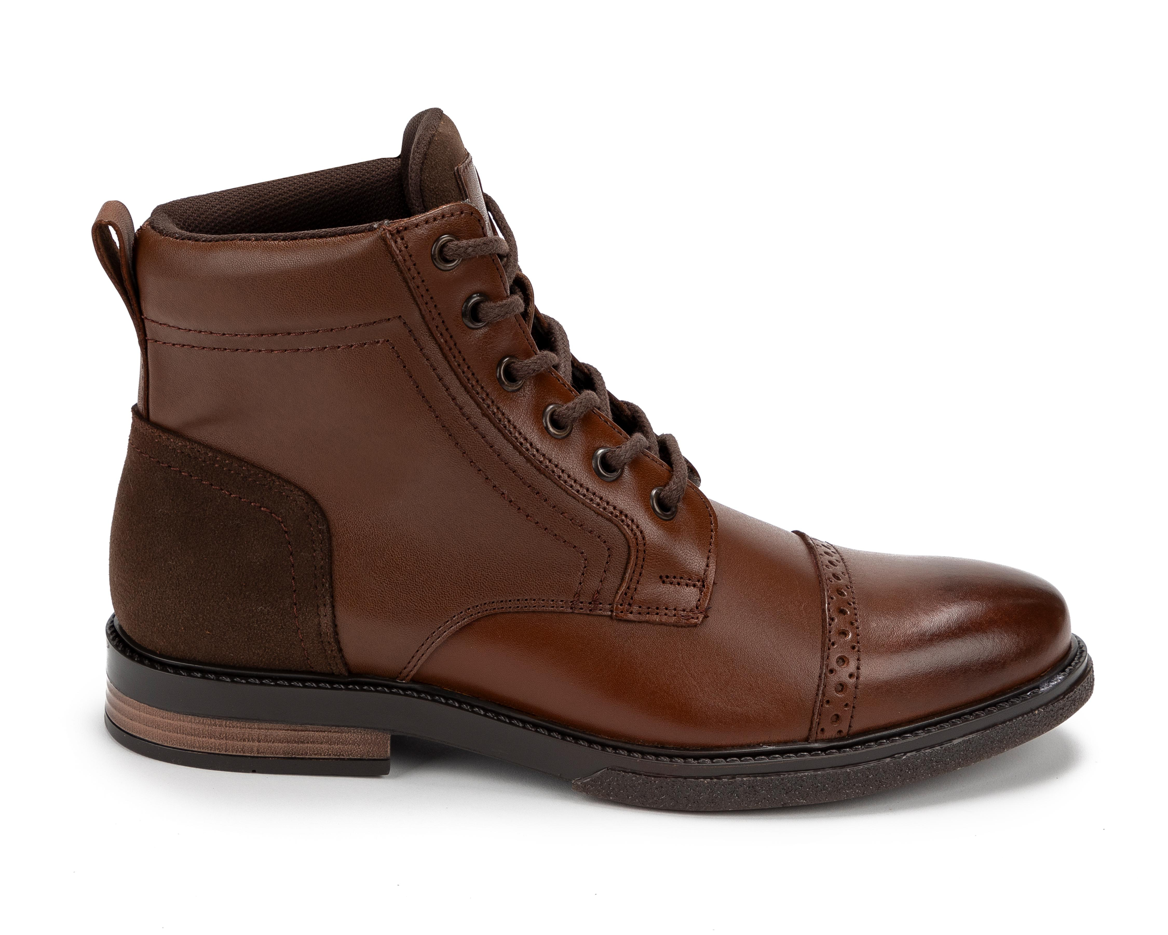 Foto 2 | Botas Casuales Refill de Piel para Hombre