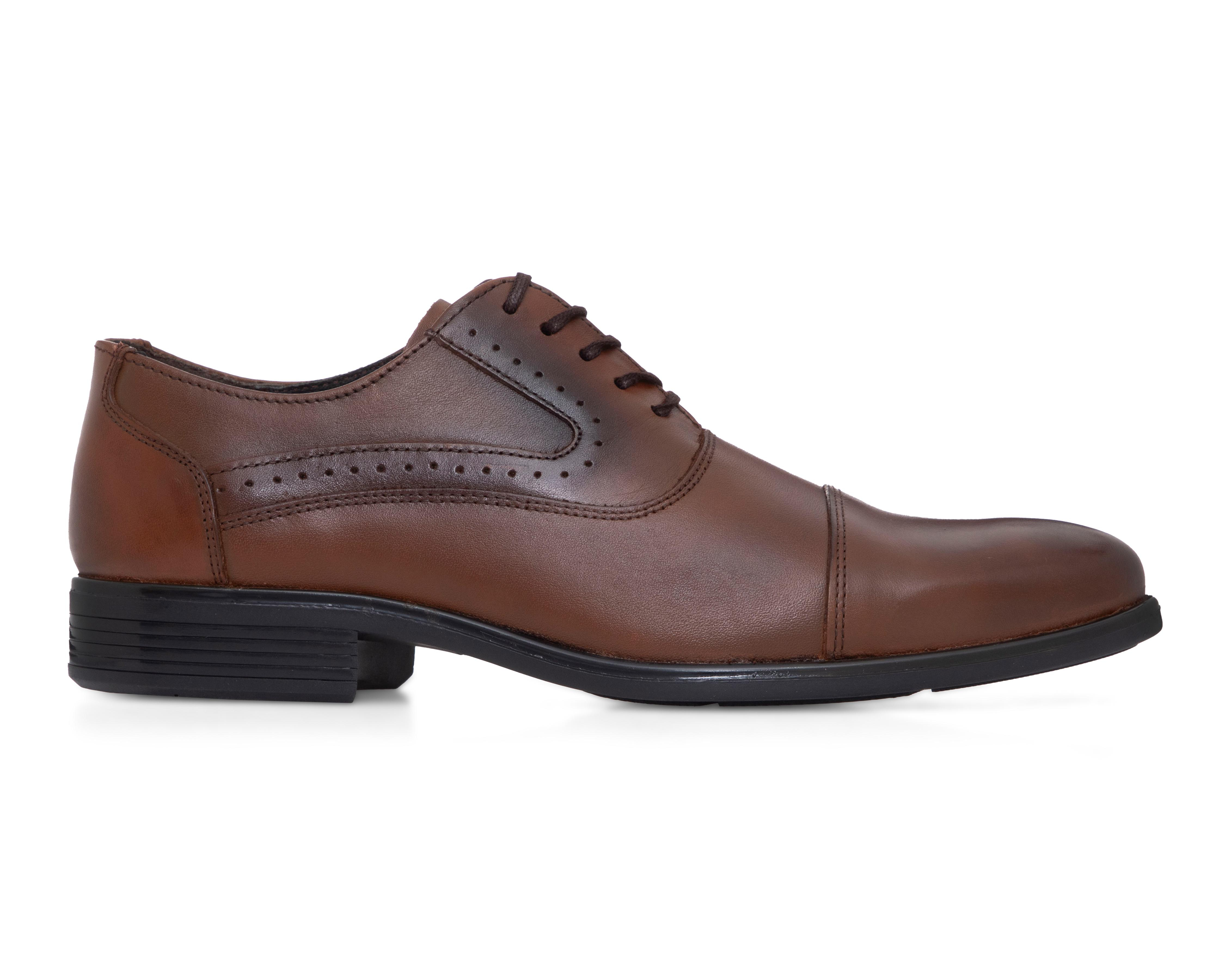 Foto 3 pulgar | Zapatos de Vestir Wall Street de Piel para Hombre