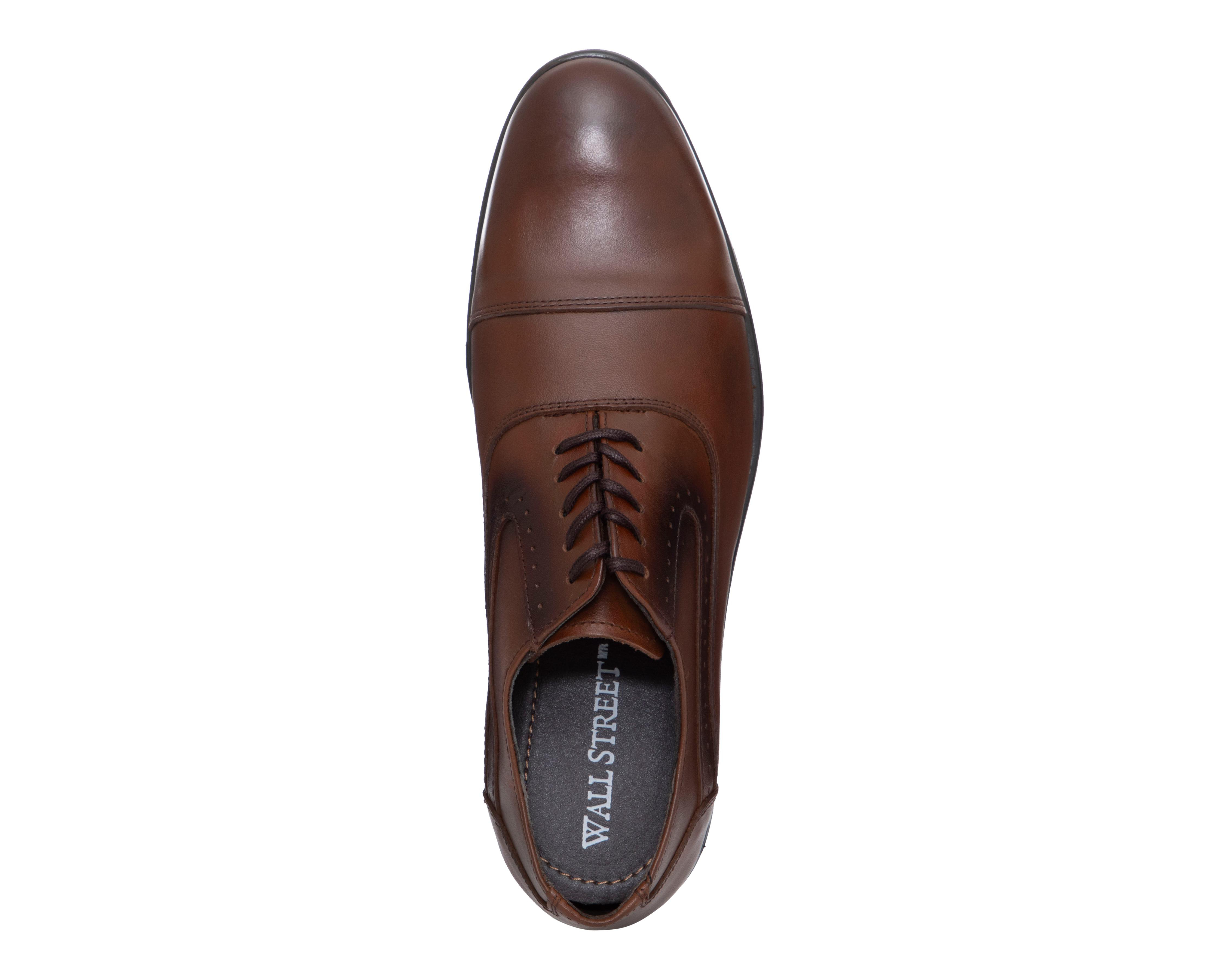 Foto 6 pulgar | Zapatos de Vestir Wall Street de Piel para Hombre