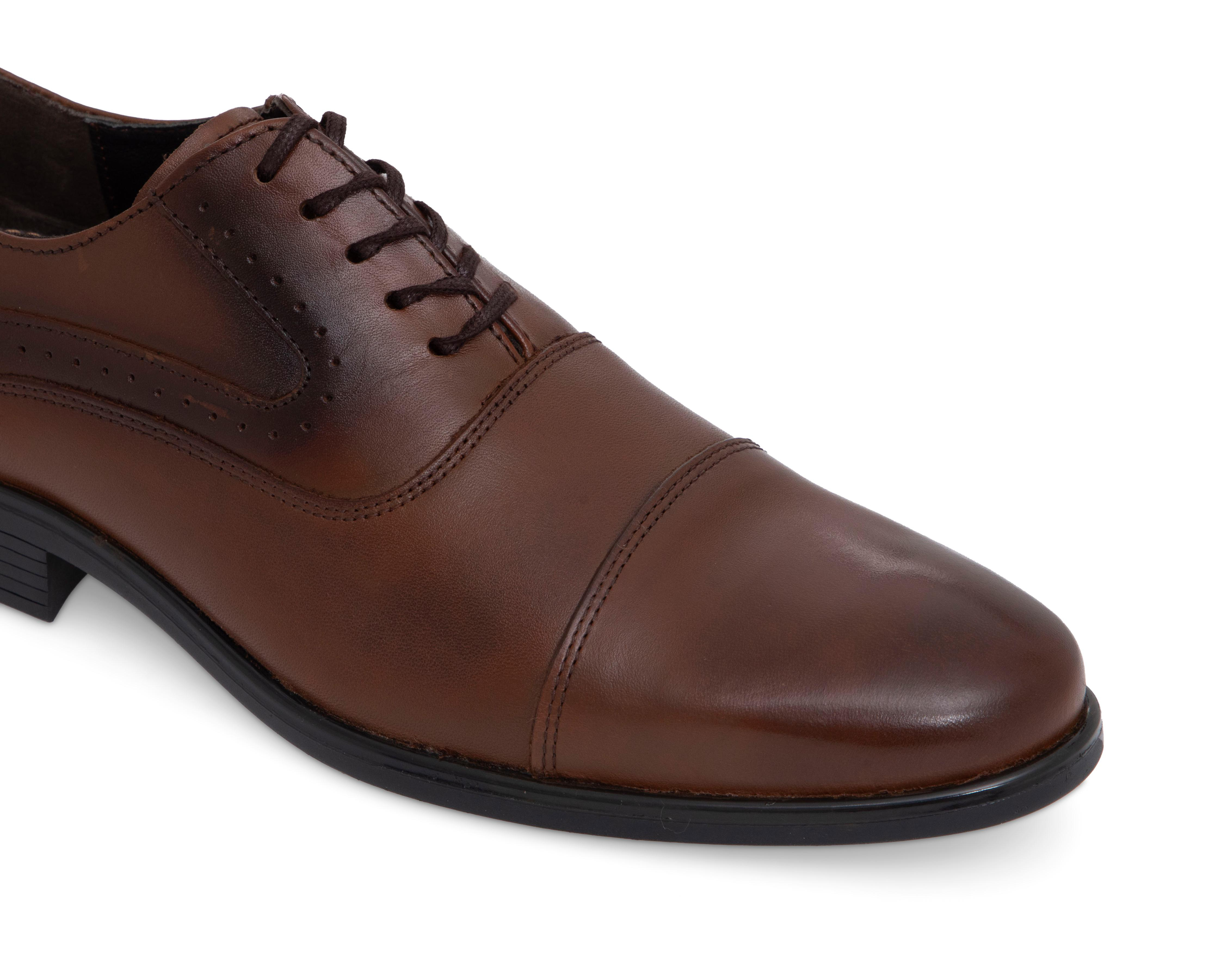 Foto 7 pulgar | Zapatos de Vestir Wall Street de Piel para Hombre