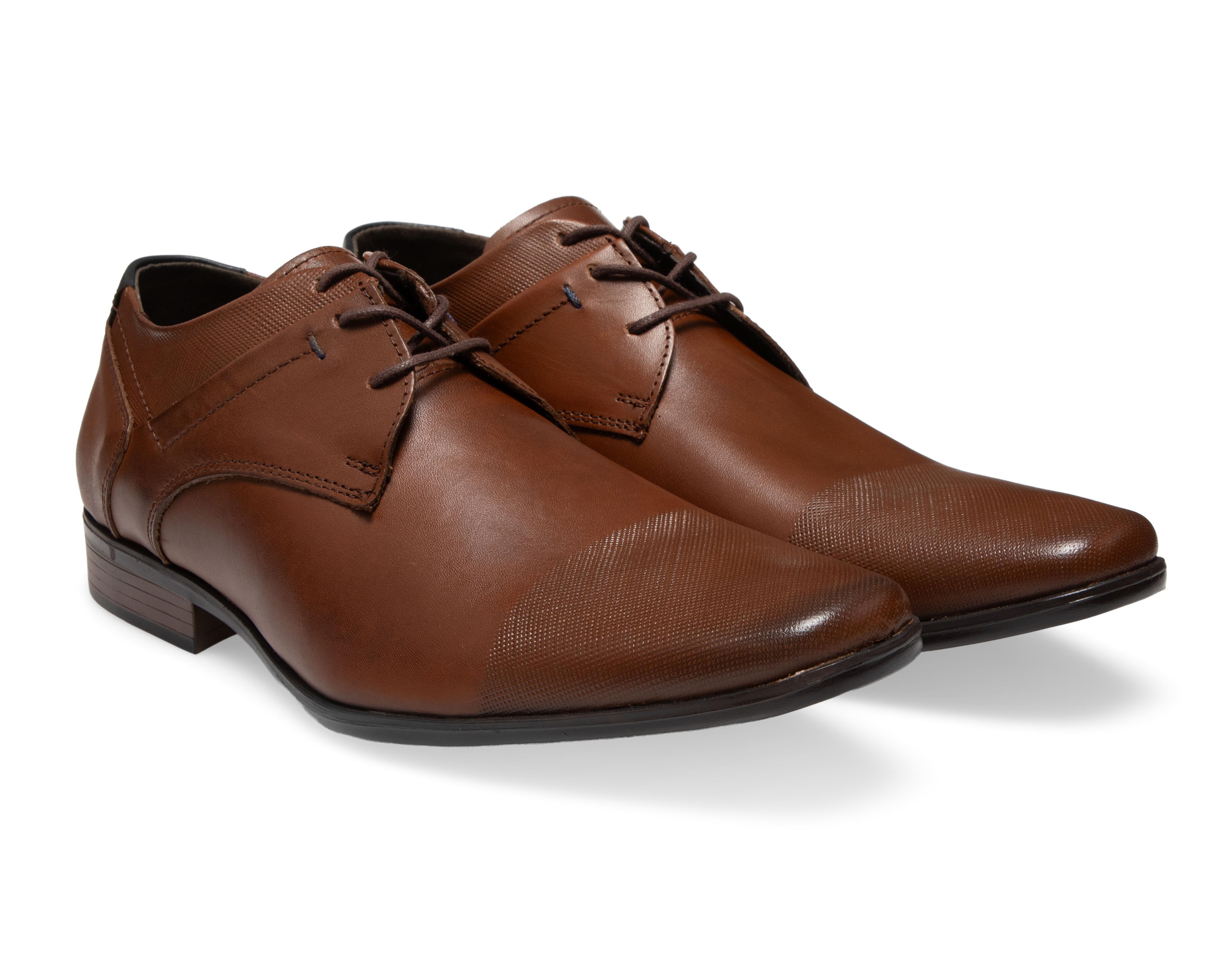 Foto 1 | Zapatos de Vestir Wall Street de Piel para Hombre