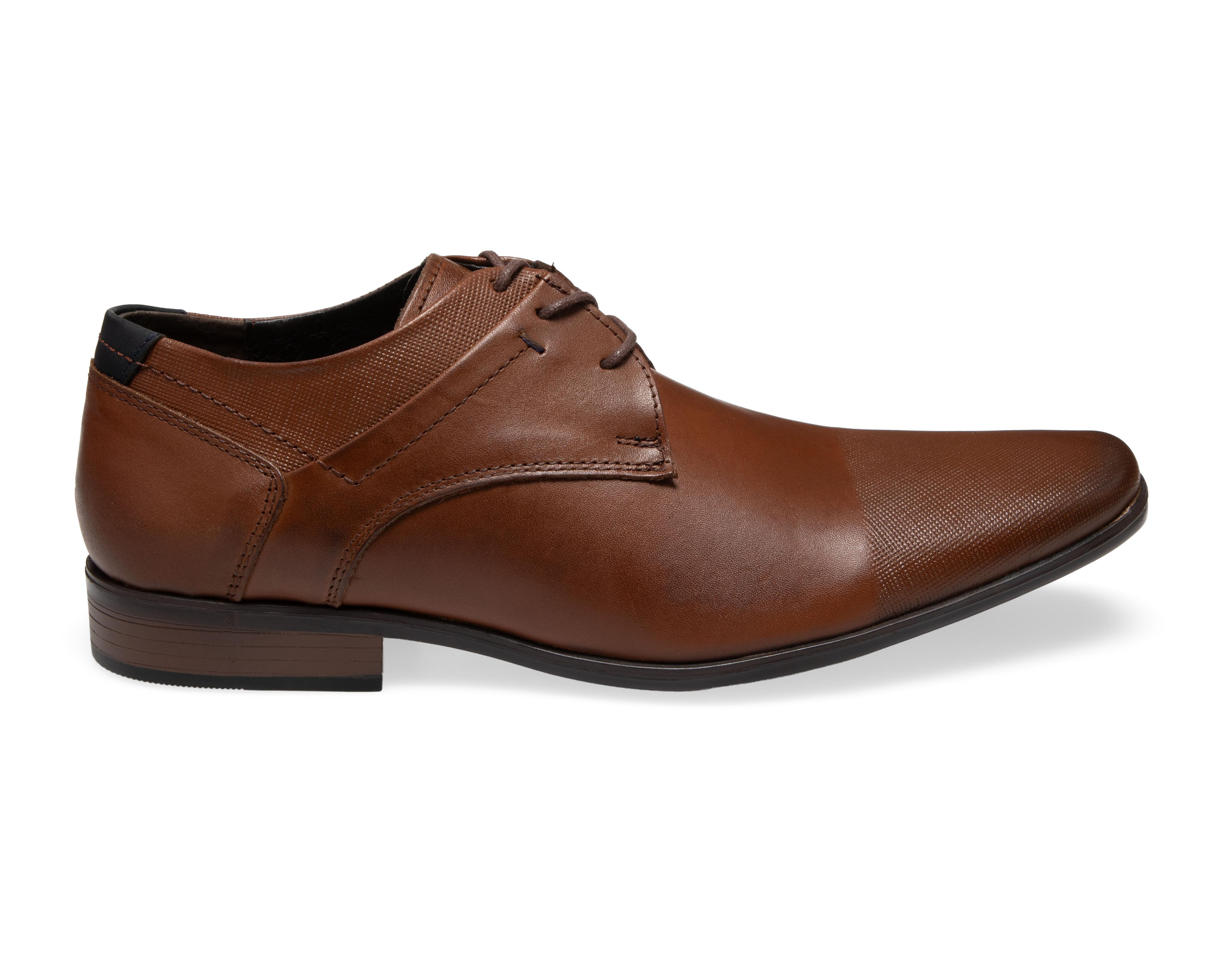 Foto 3 pulgar | Zapatos de Vestir Wall Street de Piel para Hombre