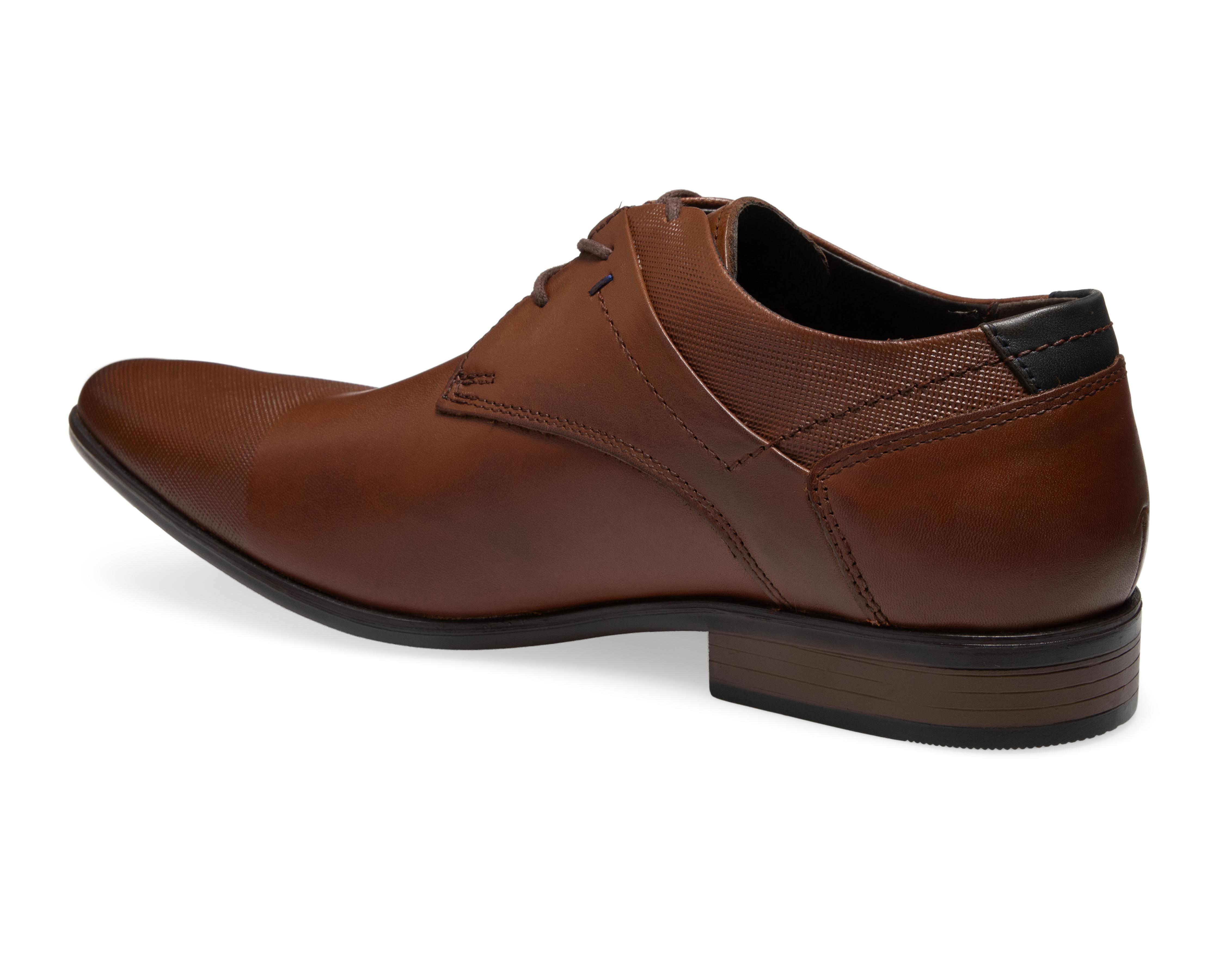 Foto 4 pulgar | Zapatos de Vestir Wall Street de Piel para Hombre