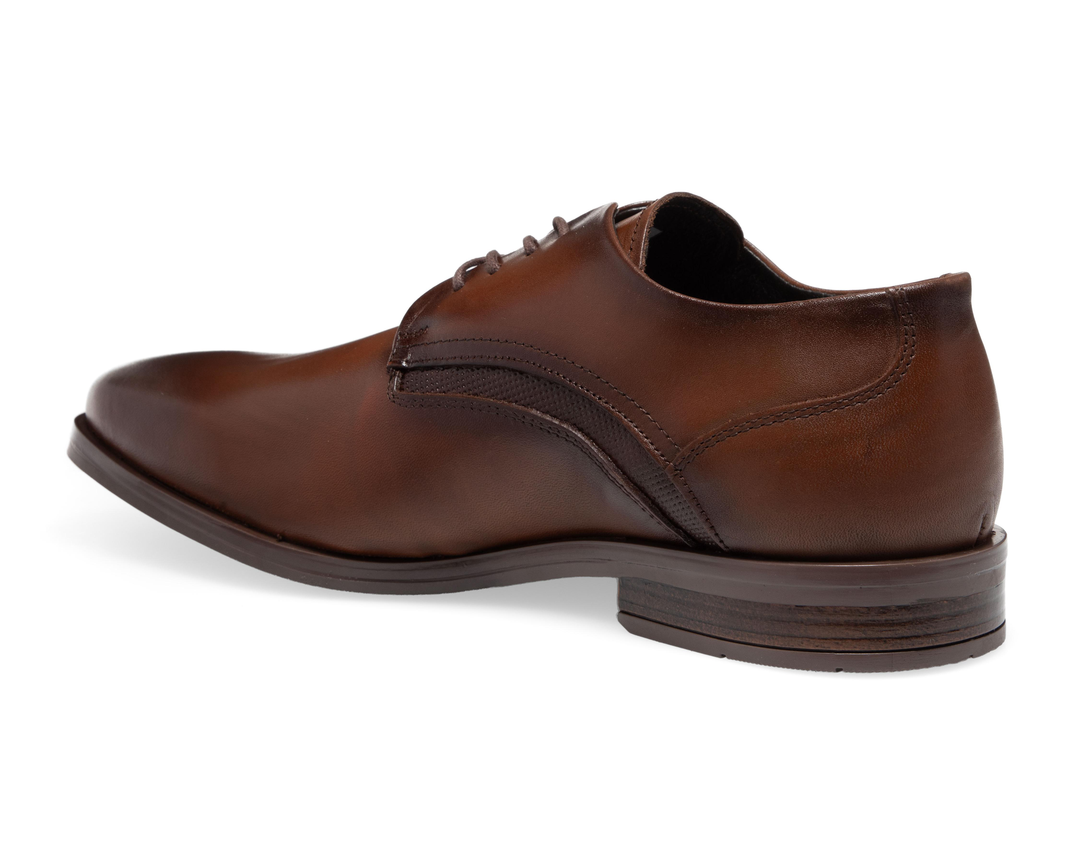 Foto 4 pulgar | Zapatos de Vestir Wall Street de Piel para Hombre