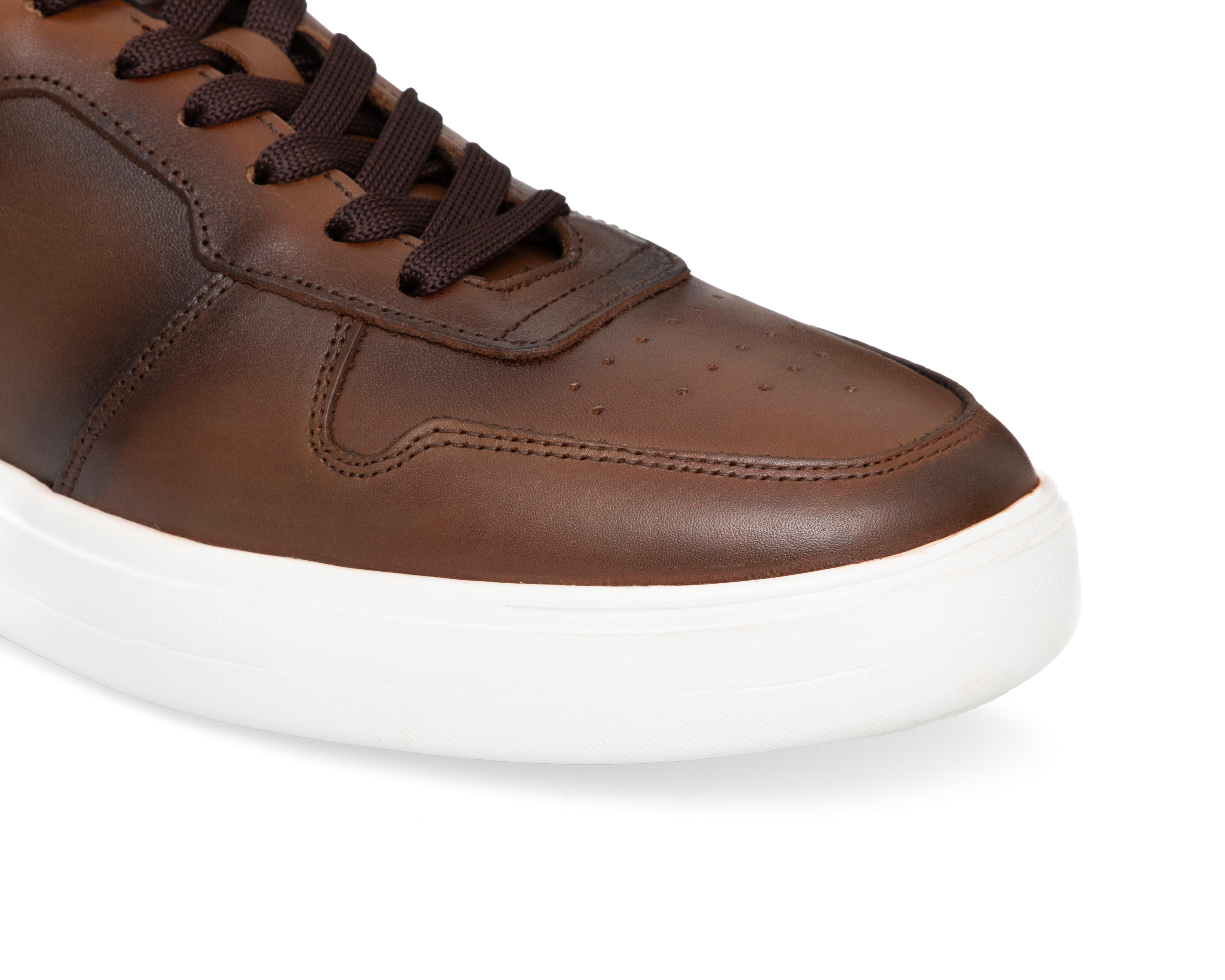 Foto 6 | Tenis Casuales Refill de Piel para Hombre