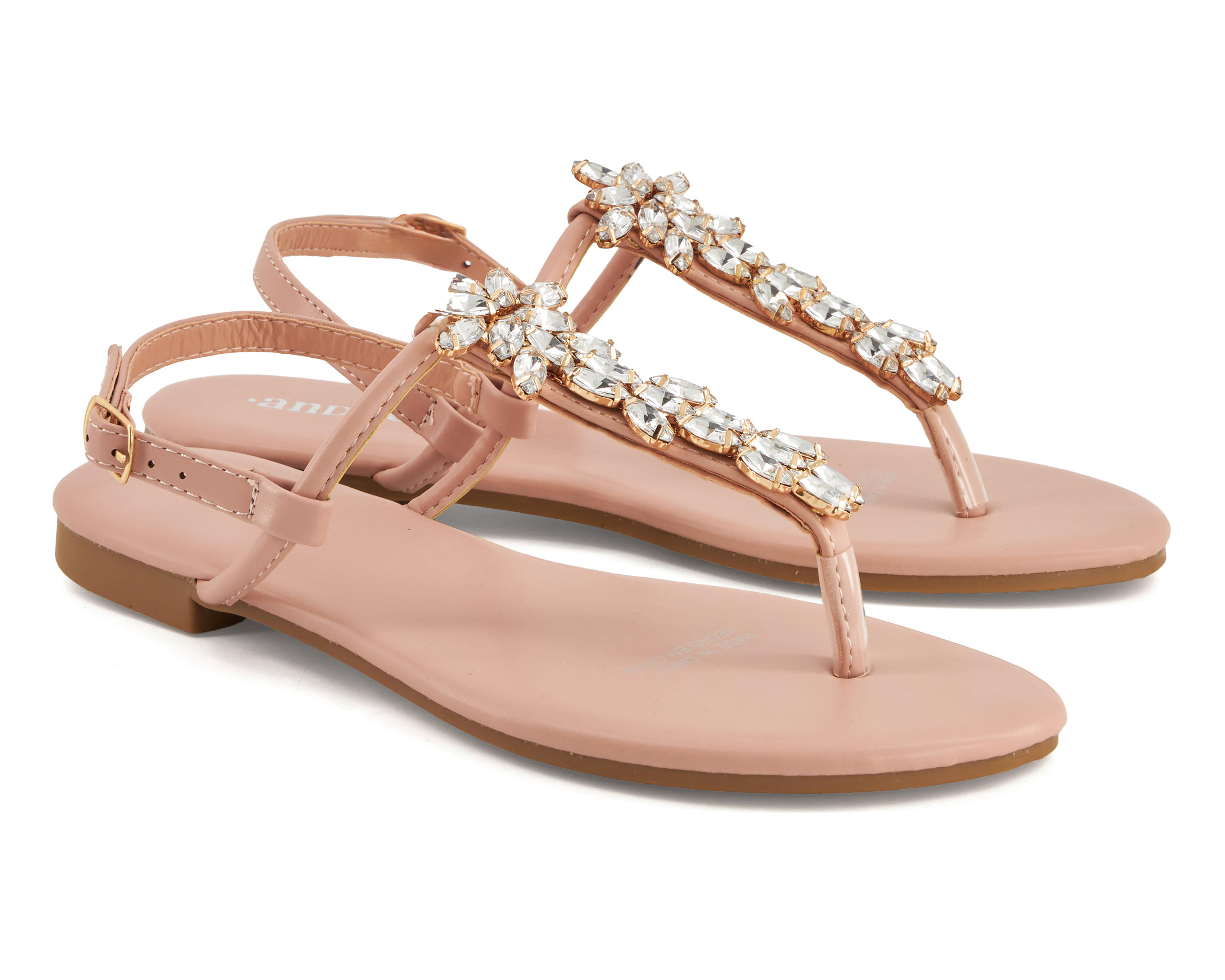 Foto 2 pulgar | Sandalias Casuales Andrea para Mujer
