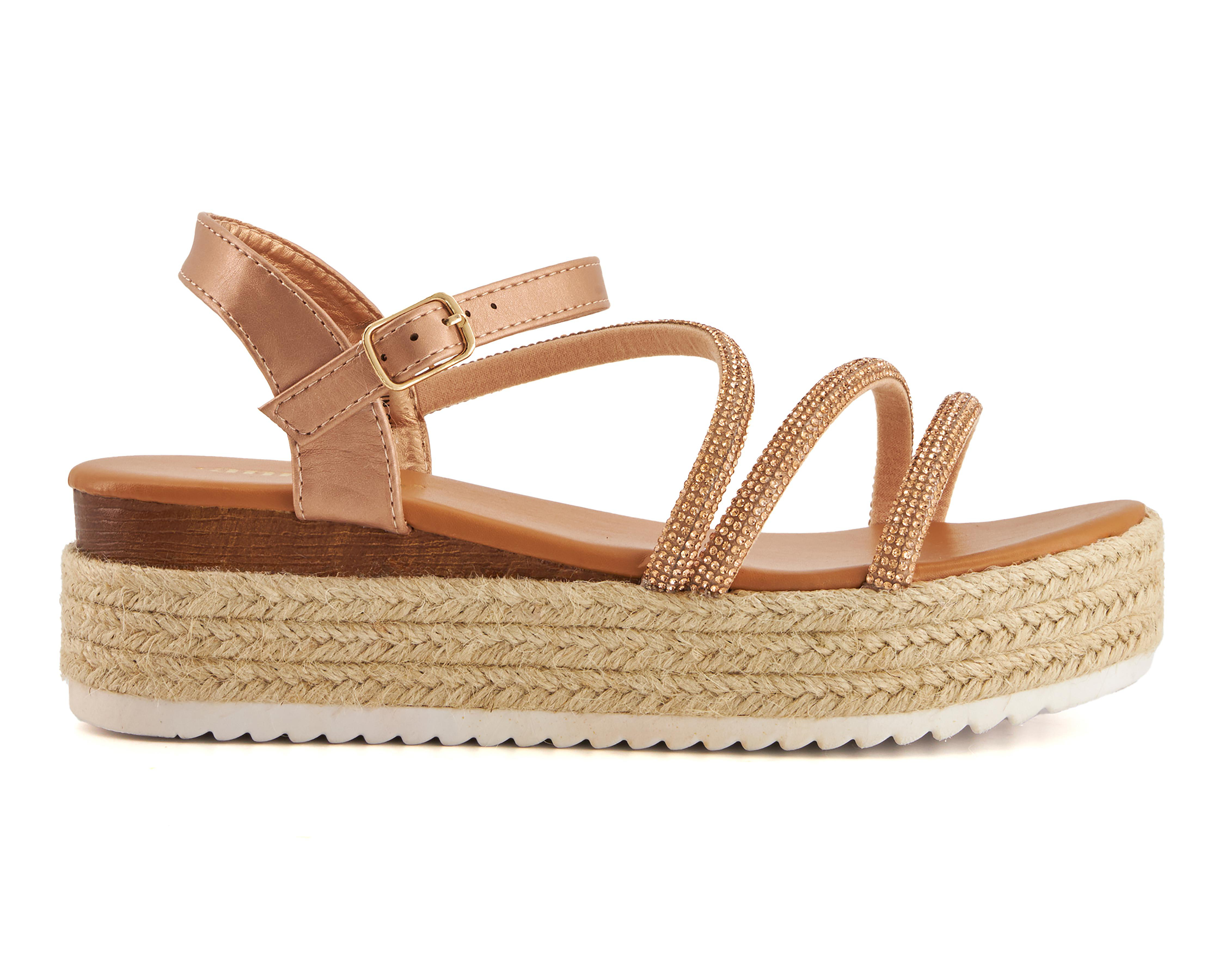 Foto 3 pulgar | Sandalias Casuales Andrea para Mujer