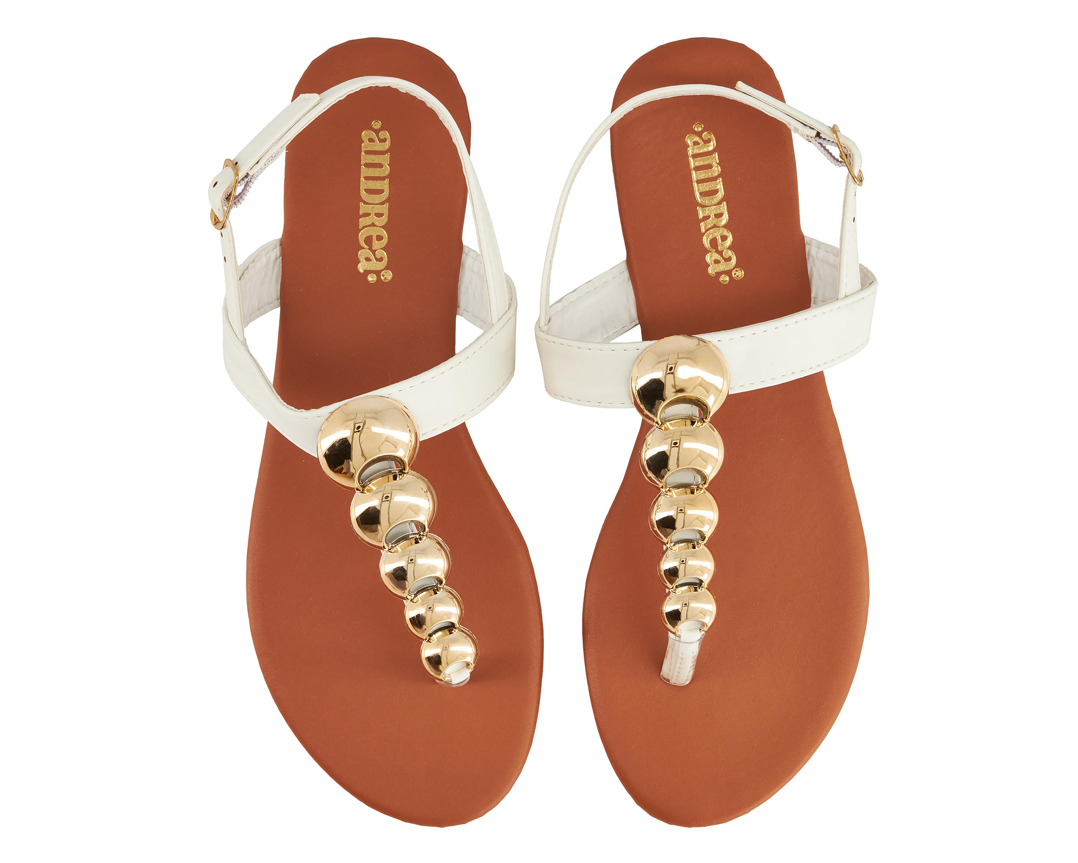 Foto 5 | Sandalias Casuales Andrea para Mujer