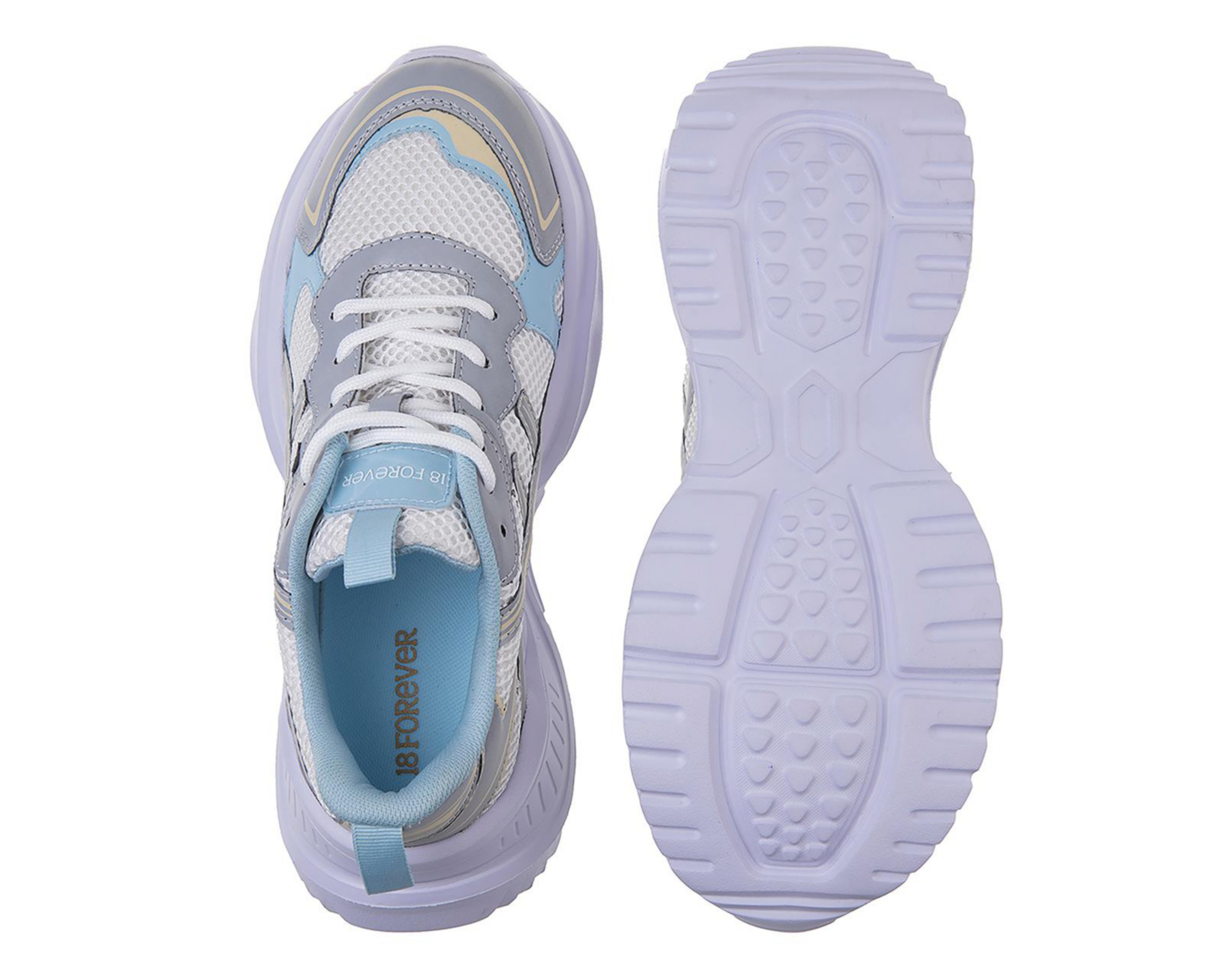 Foto 3 pulgar | Tenis Casuales 18 Forever para Mujer