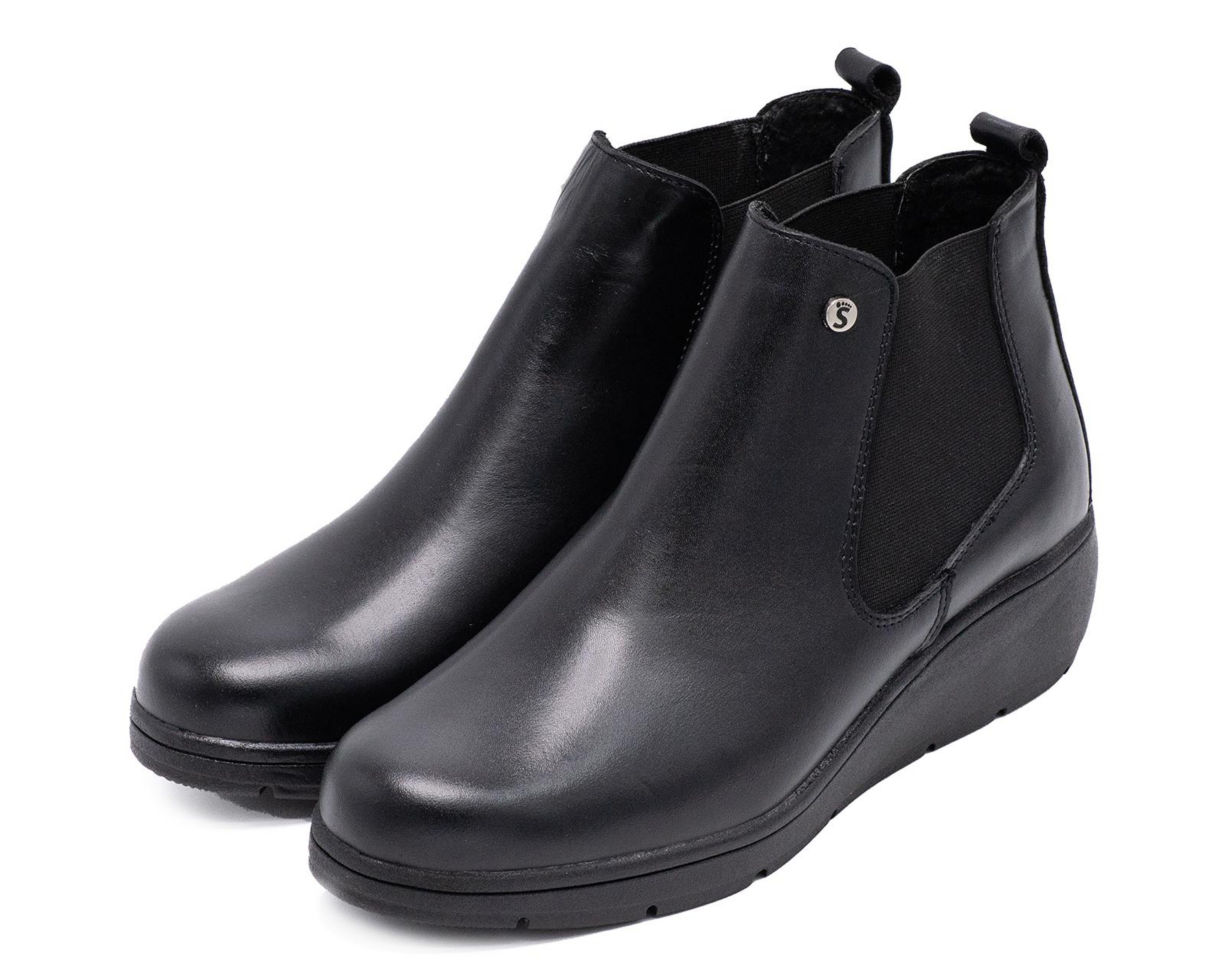 Botas Confort Sensipie de Piel para Mujer