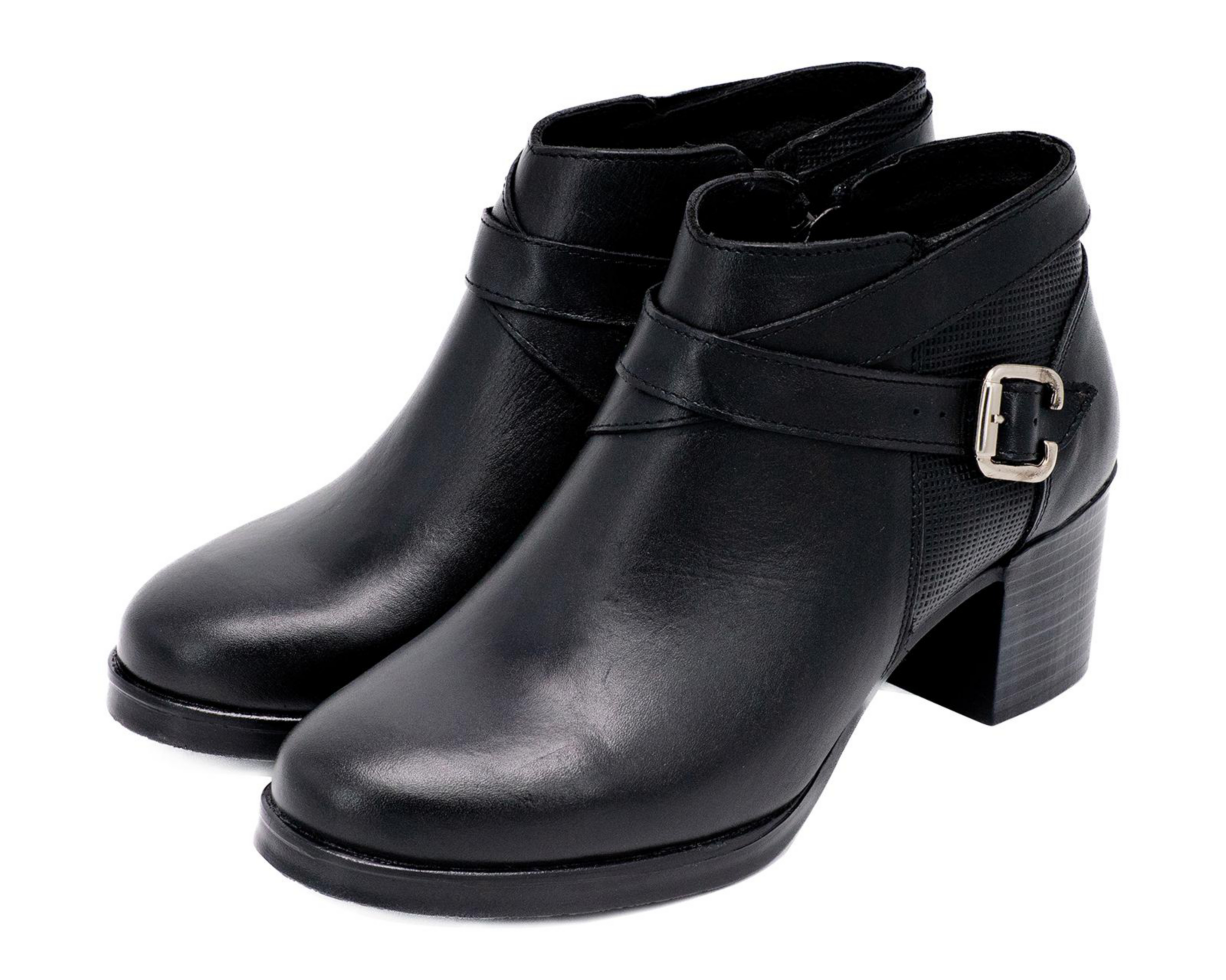 Botas Confort Sensipie de Piel para Mujer