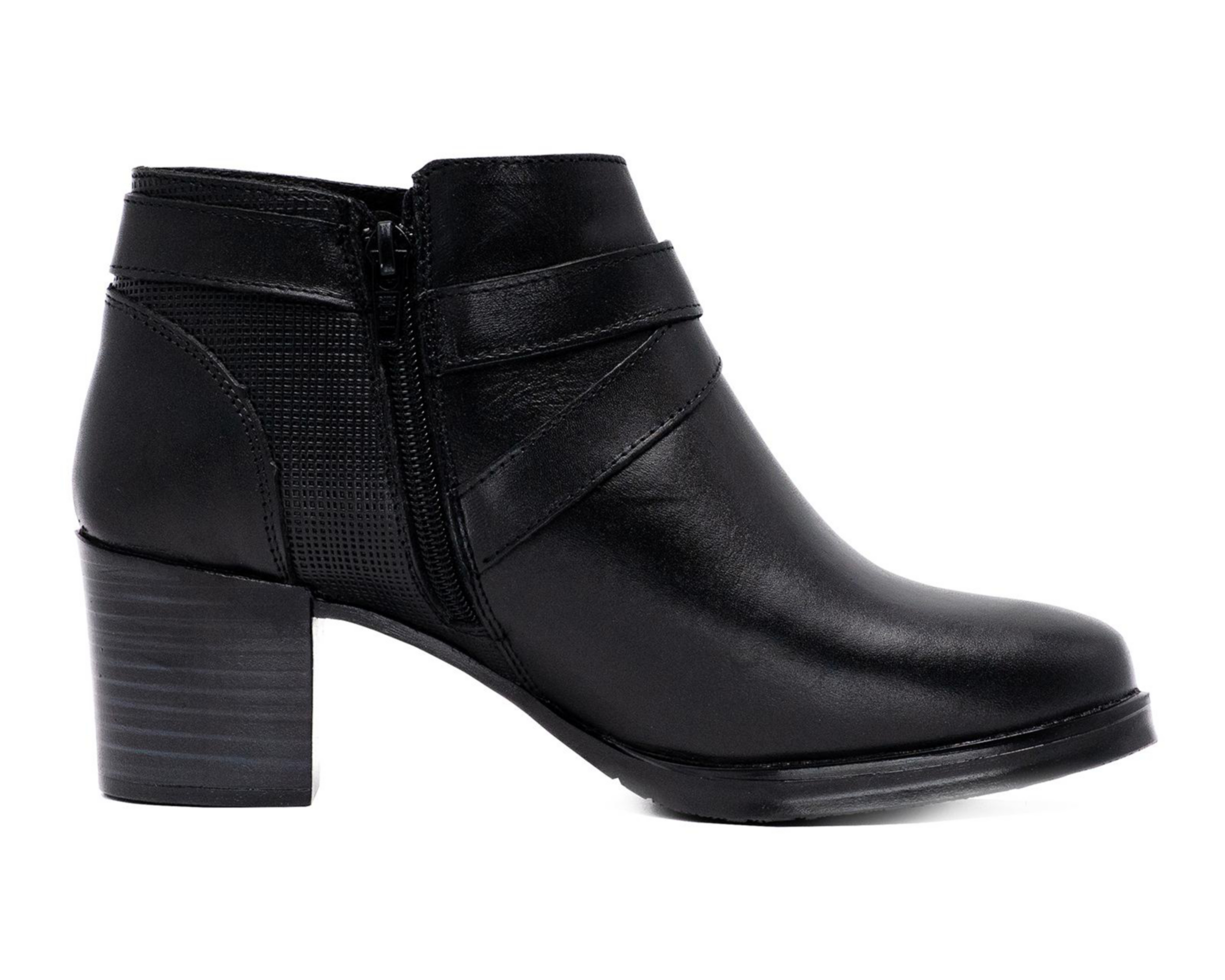 Foto 4 | Botas Confort Sensipie de Piel para Mujer