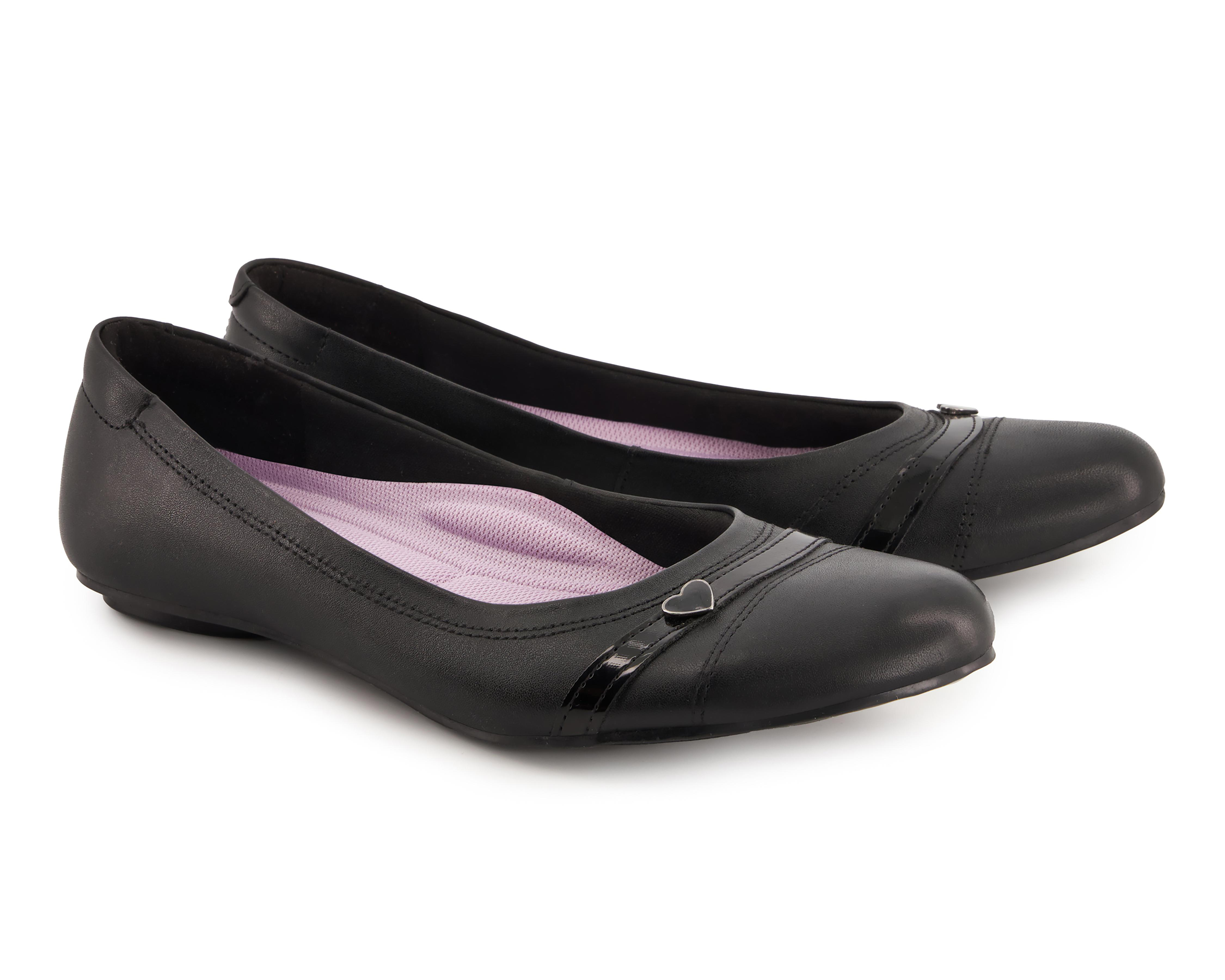 Foto 1 | Zapatos Escolares Andrea de Piel para Niña
