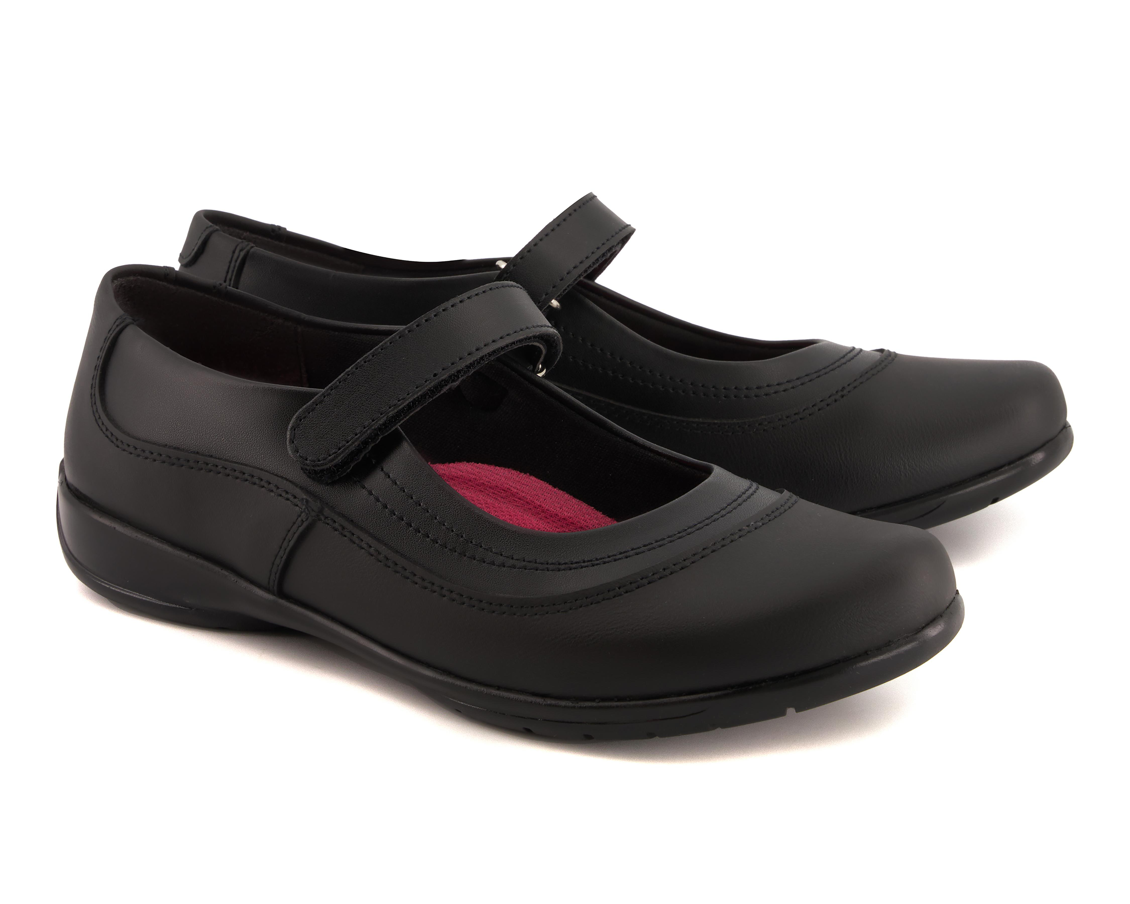 Foto 1 | Zapatos Escolares Andrea de Piel para Niña
