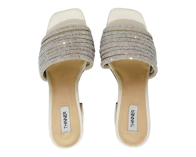 Foto 3 | Sandalias de Tacón Thinner para Mujer