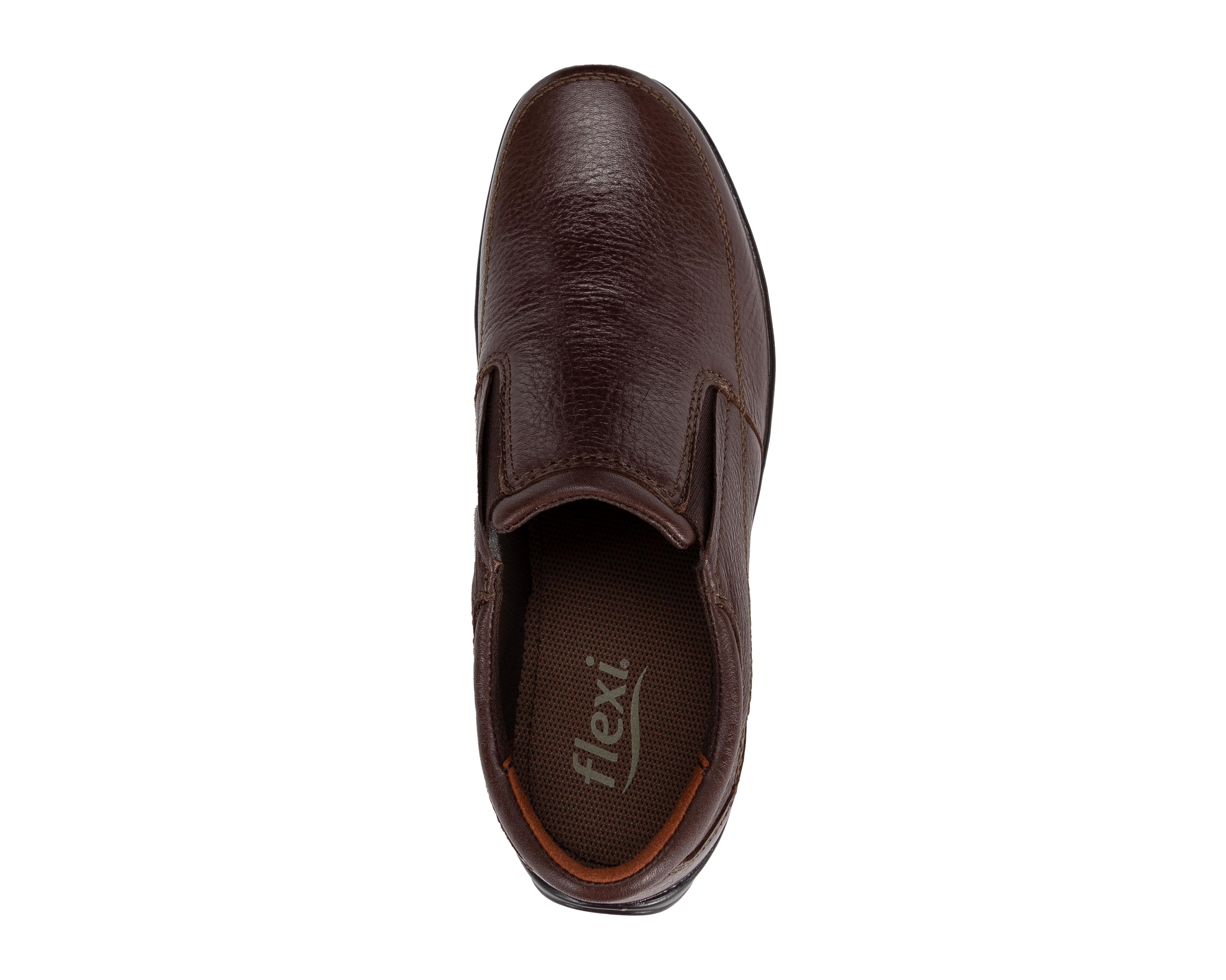 Foto 6 pulgar | Zapatos Confort Flexi de Piel para Hombre