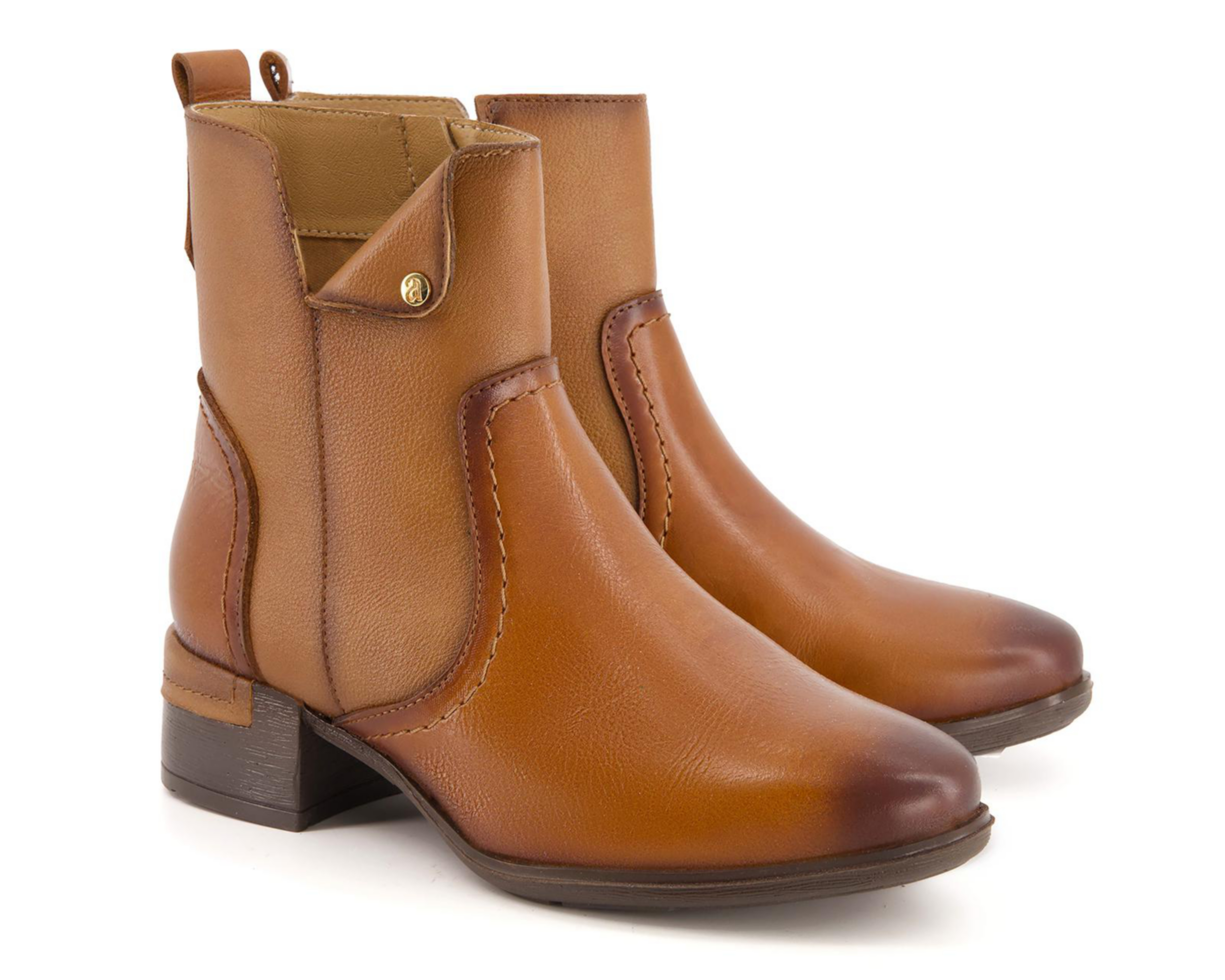 Botas Casuales Andrea de Piel para Mujer