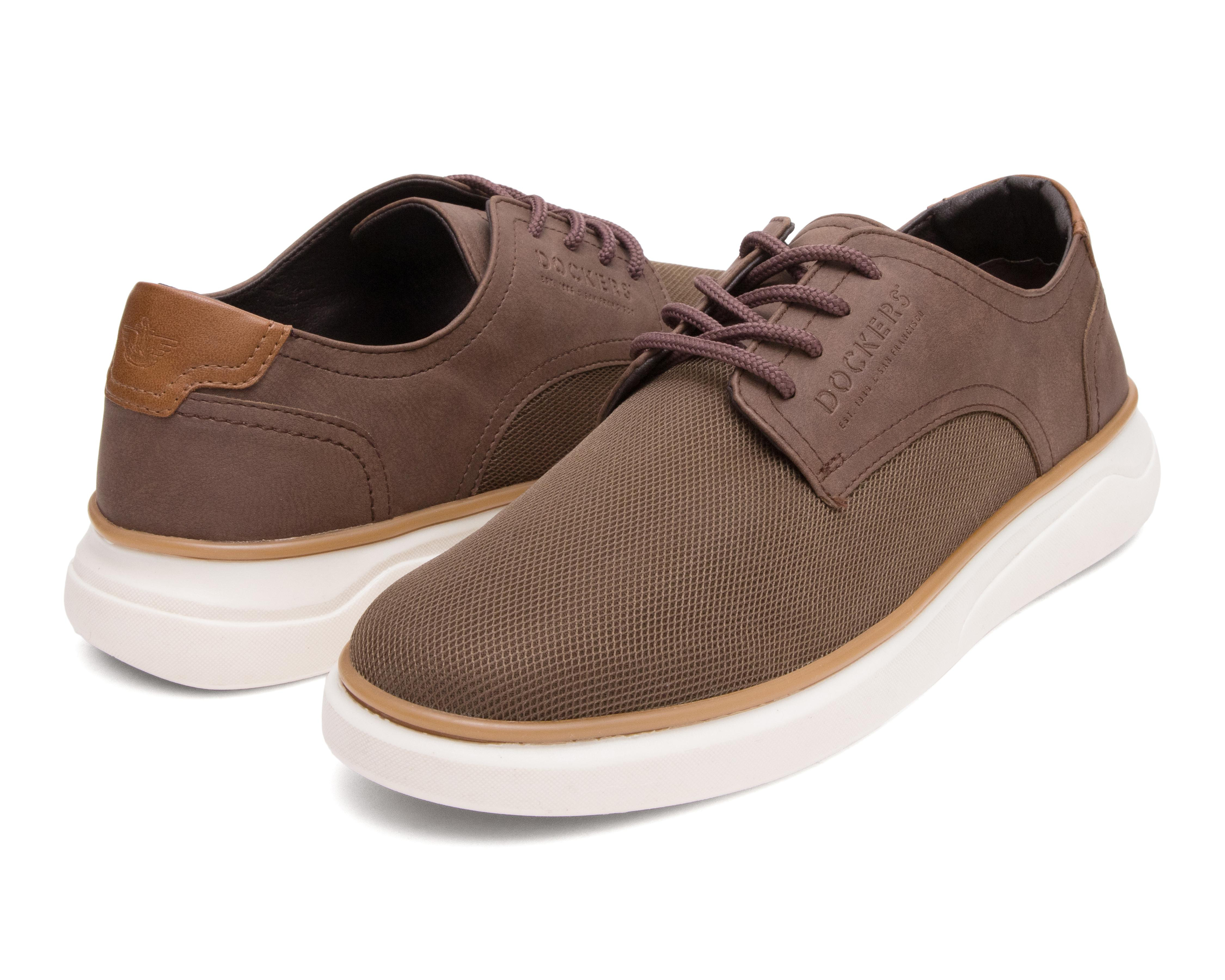 Tenis Casuales Dockers de Piel para Hombre