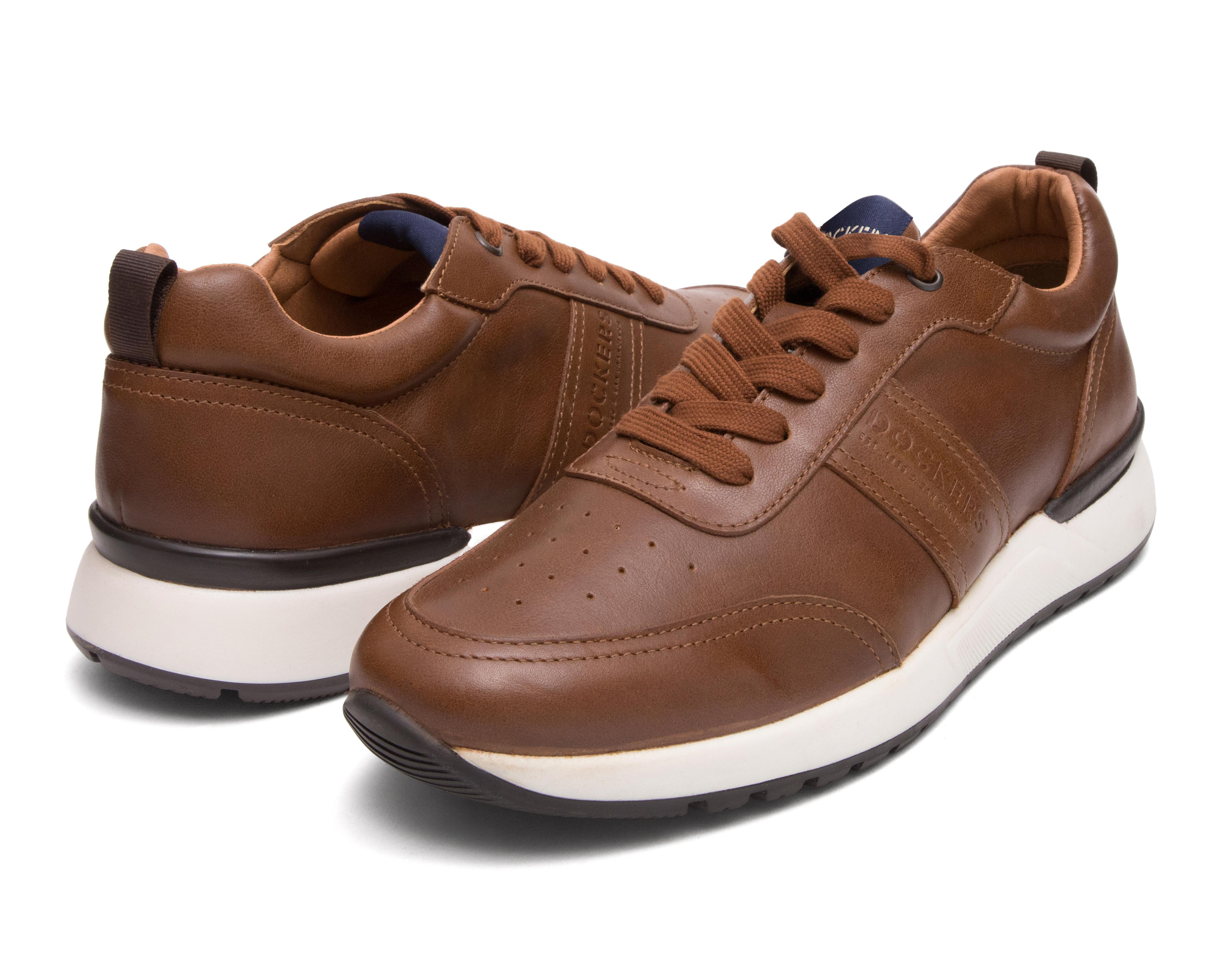 Tenis Casuales Dockers de Piel para Hombre