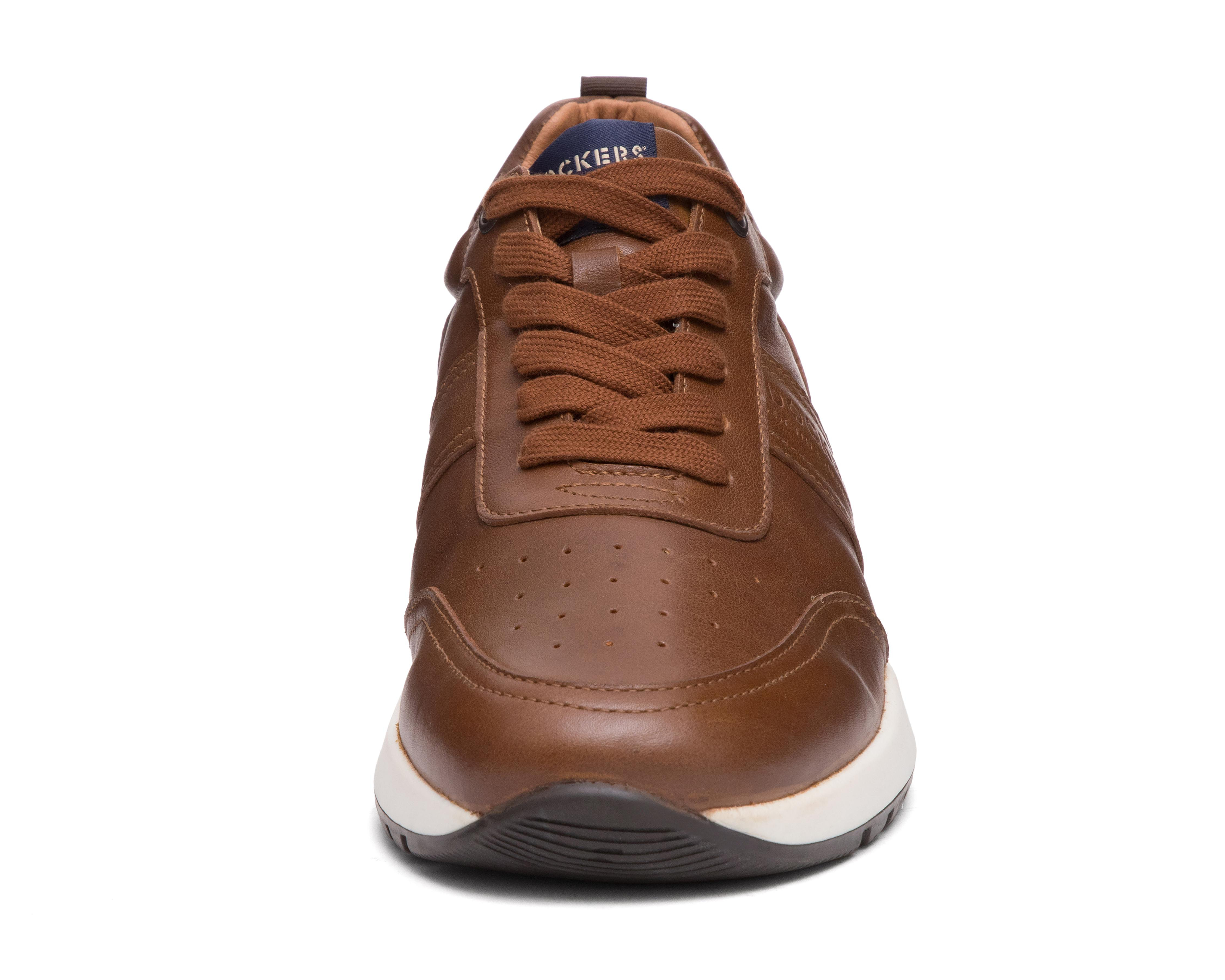 Foto 3 pulgar | Tenis Casuales Dockers de Piel para Hombre