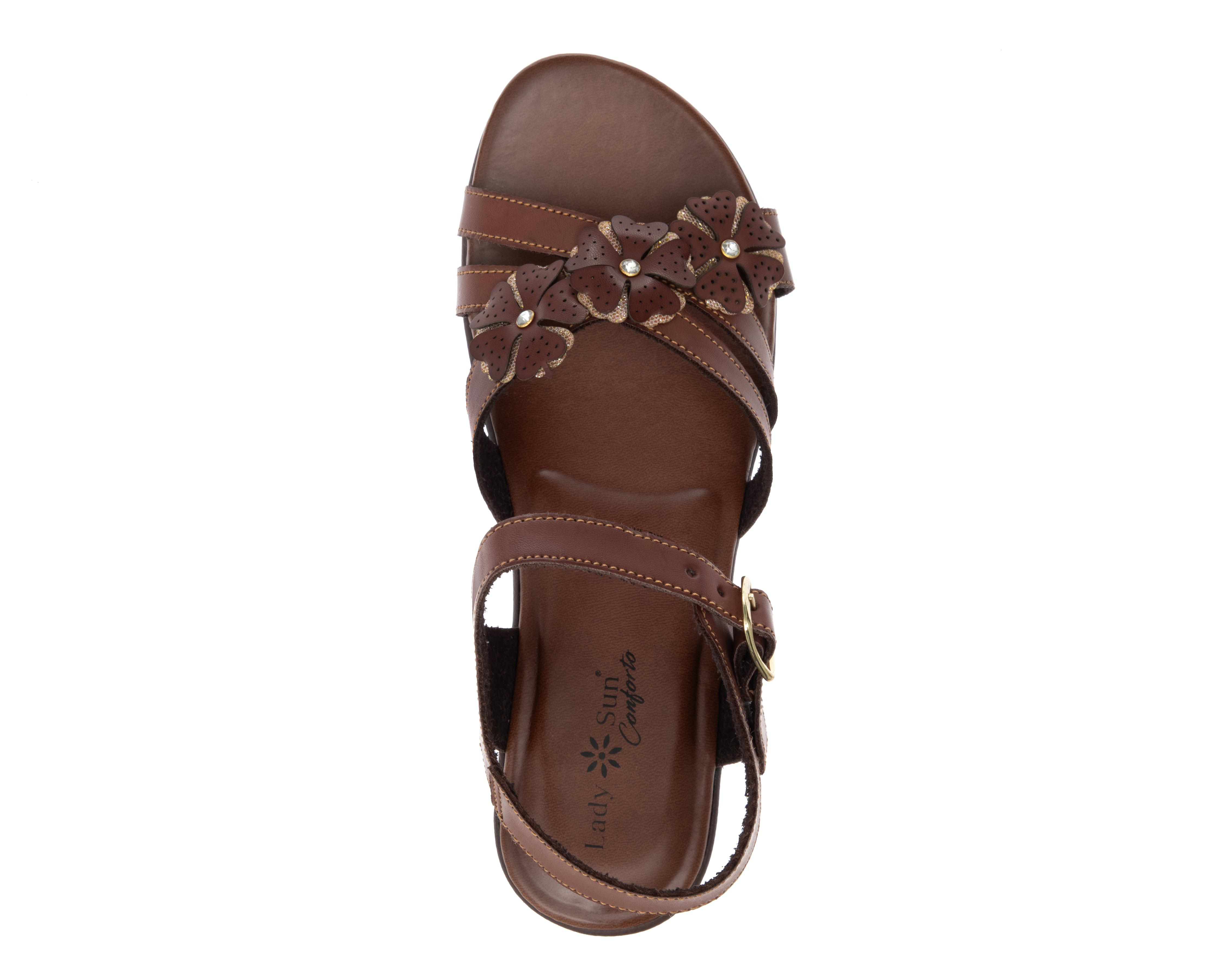 Foto 6 pulgar | Sandalias Confort Lady Sun Conforto para Mujer