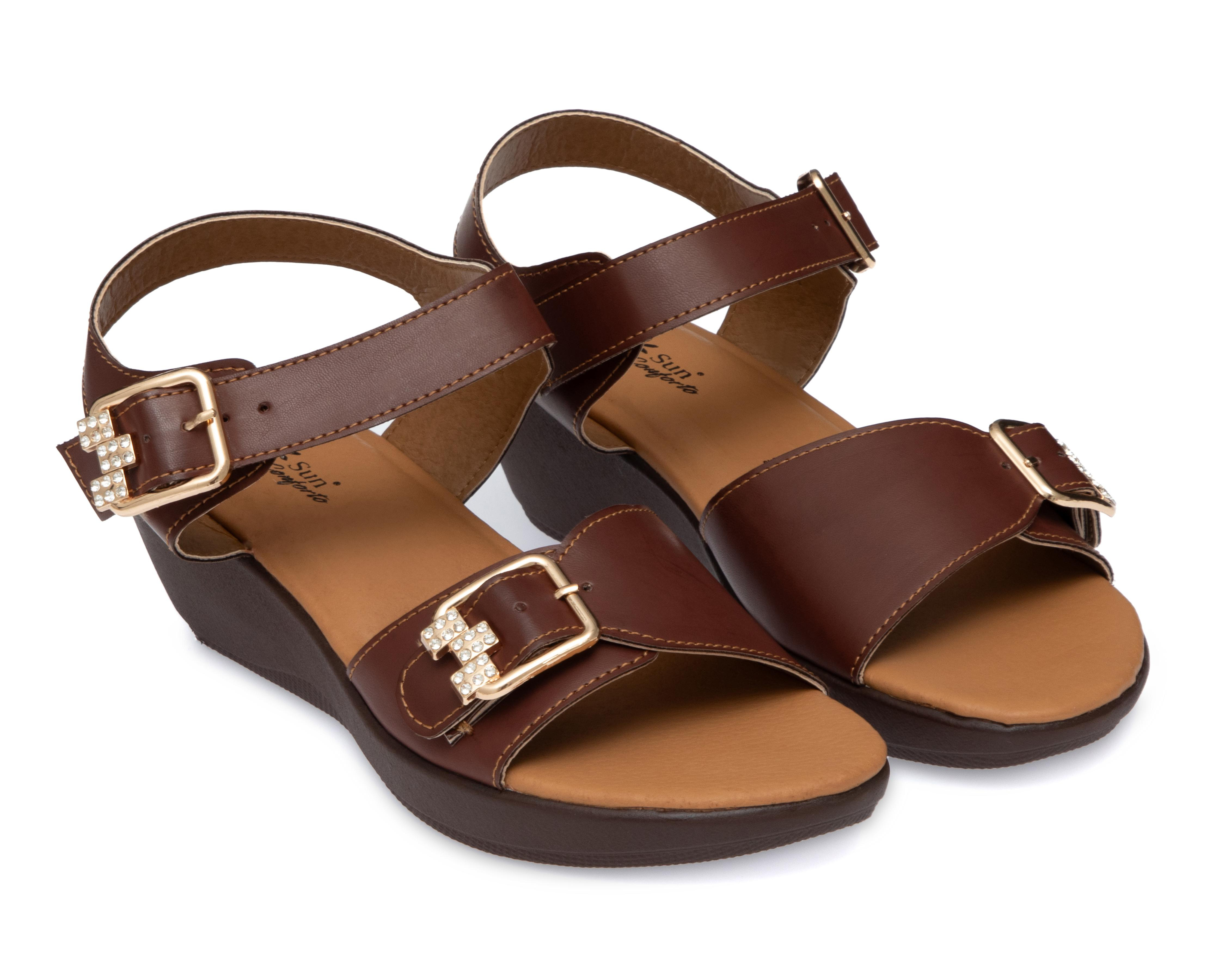 Foto 1 | Sandalias Confort Lady Sun Conforto para Mujer