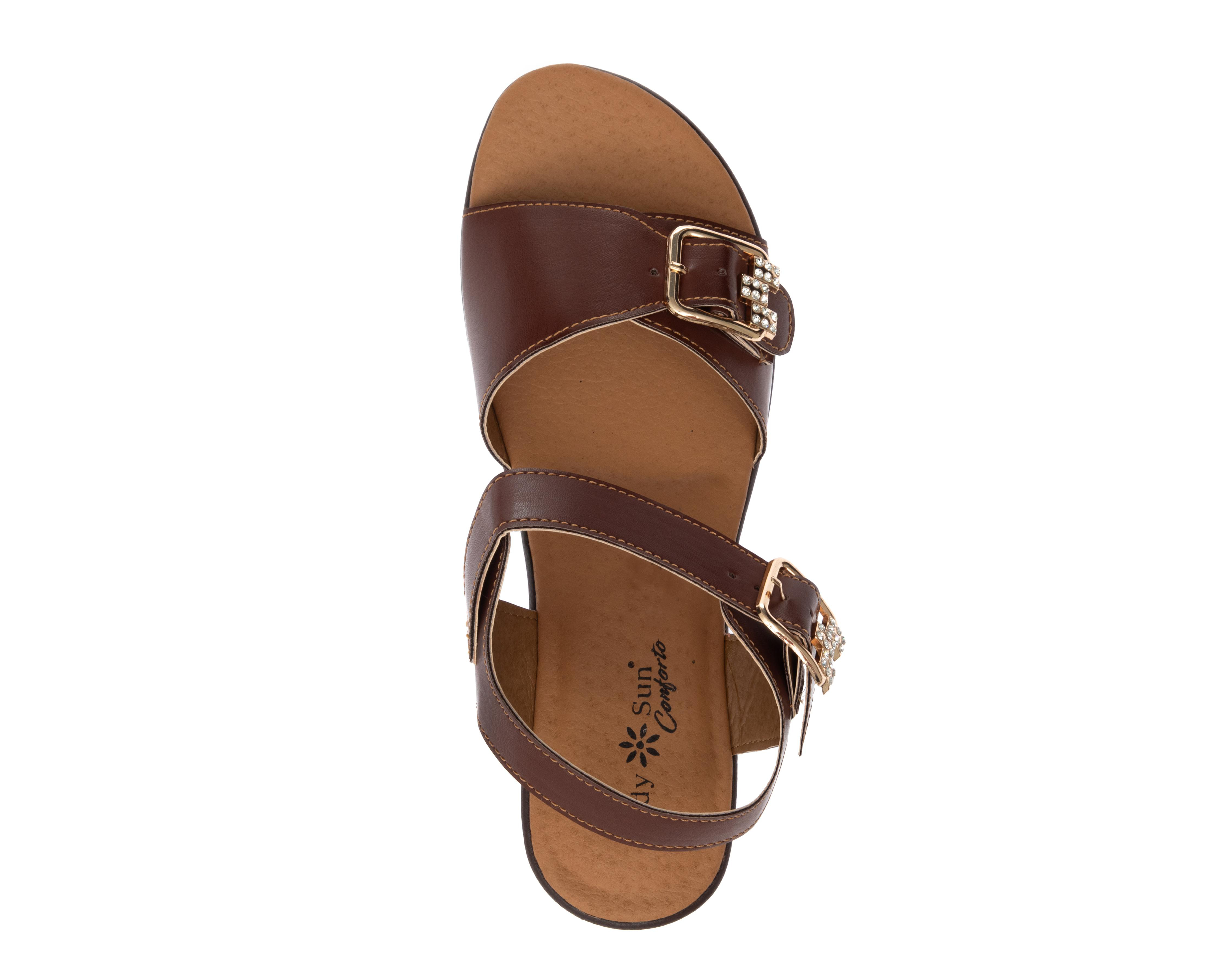 Foto 6 pulgar | Sandalias Confort Lady Sun Conforto para Mujer