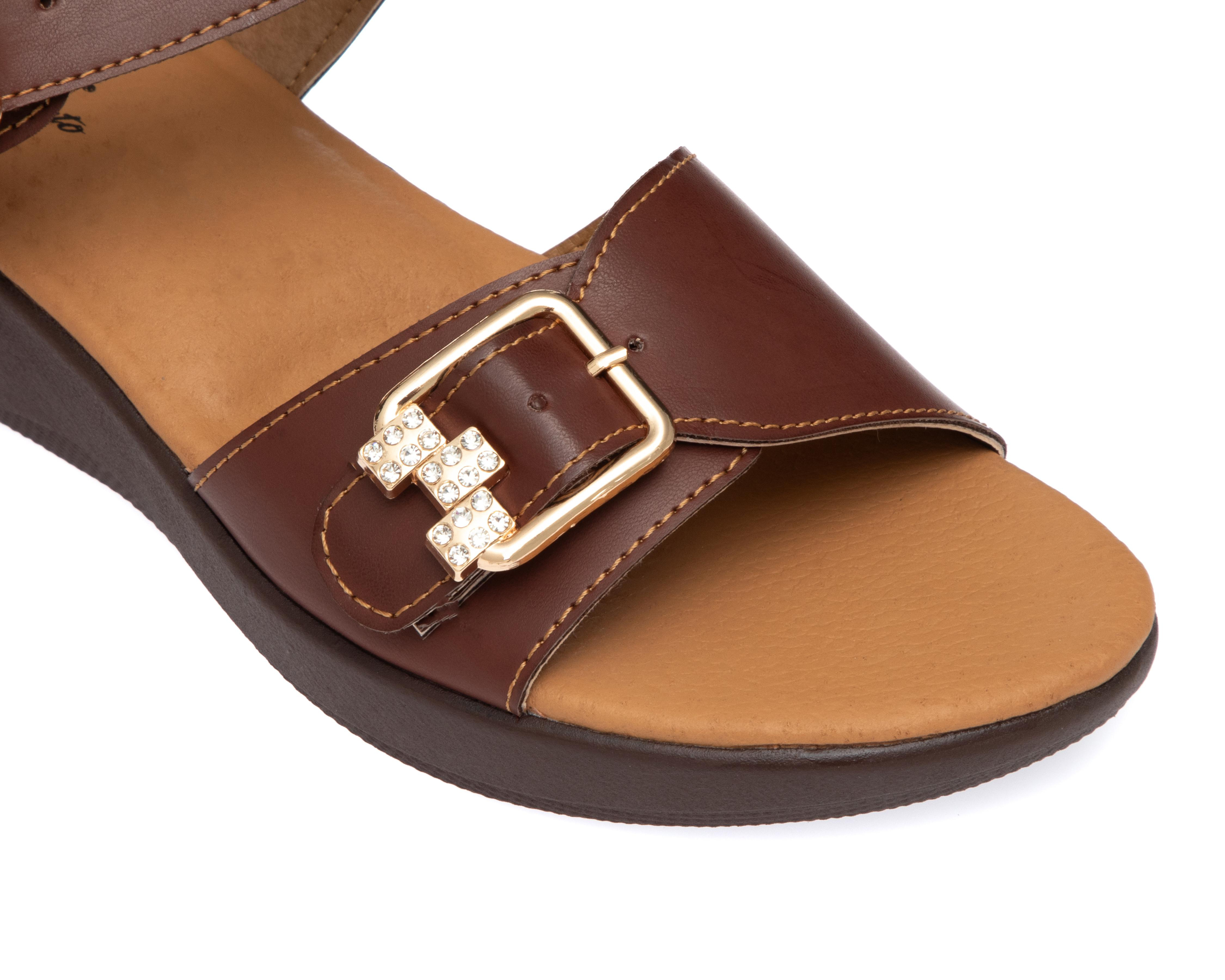 Foto 7 pulgar | Sandalias Confort Lady Sun Conforto para Mujer