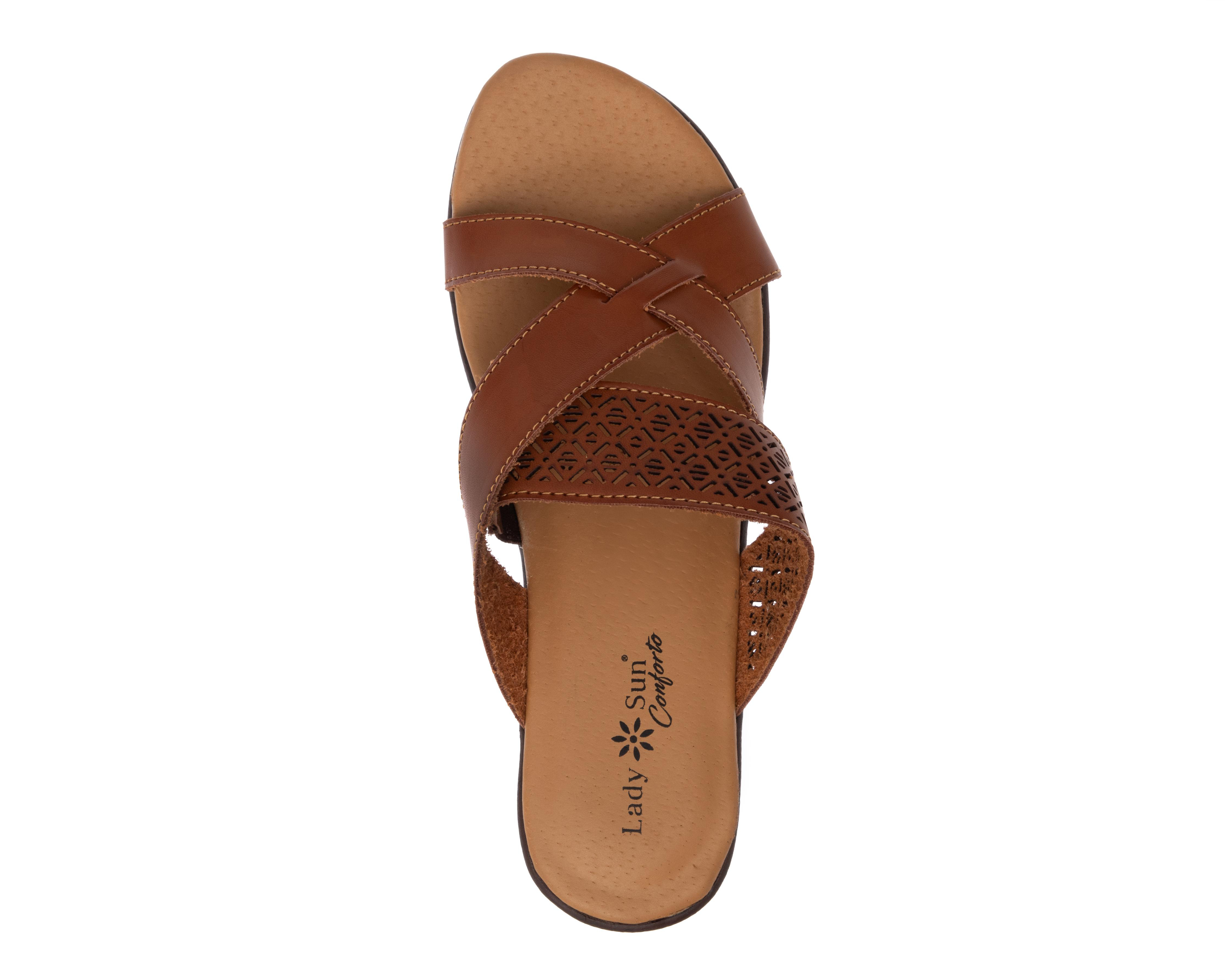 Foto 6 pulgar | Sandalias Confort Lady Sun Conforto para Mujer