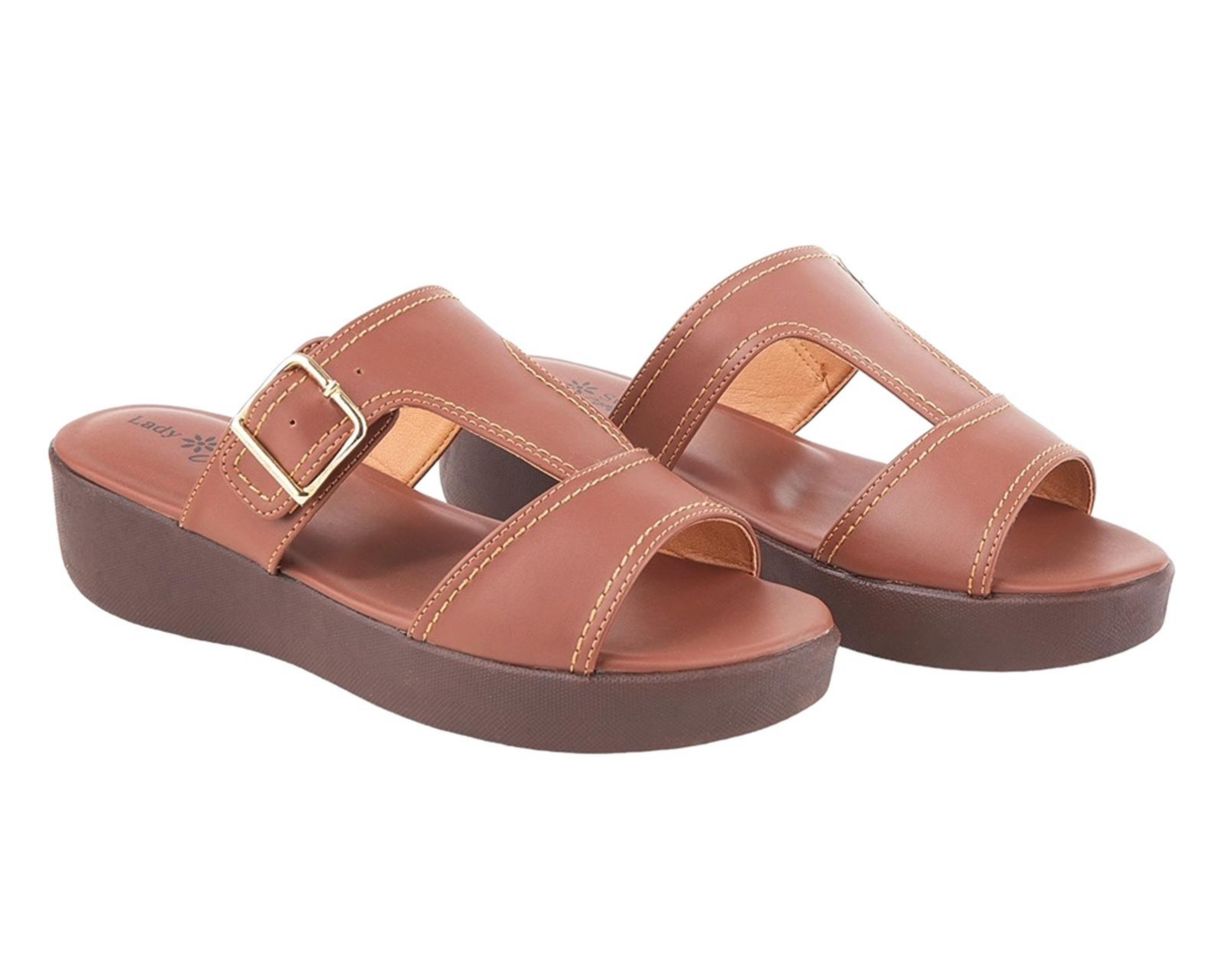 Foto 2 pulgar | Sandalias Confort Lady Sun Conforto para Mujer