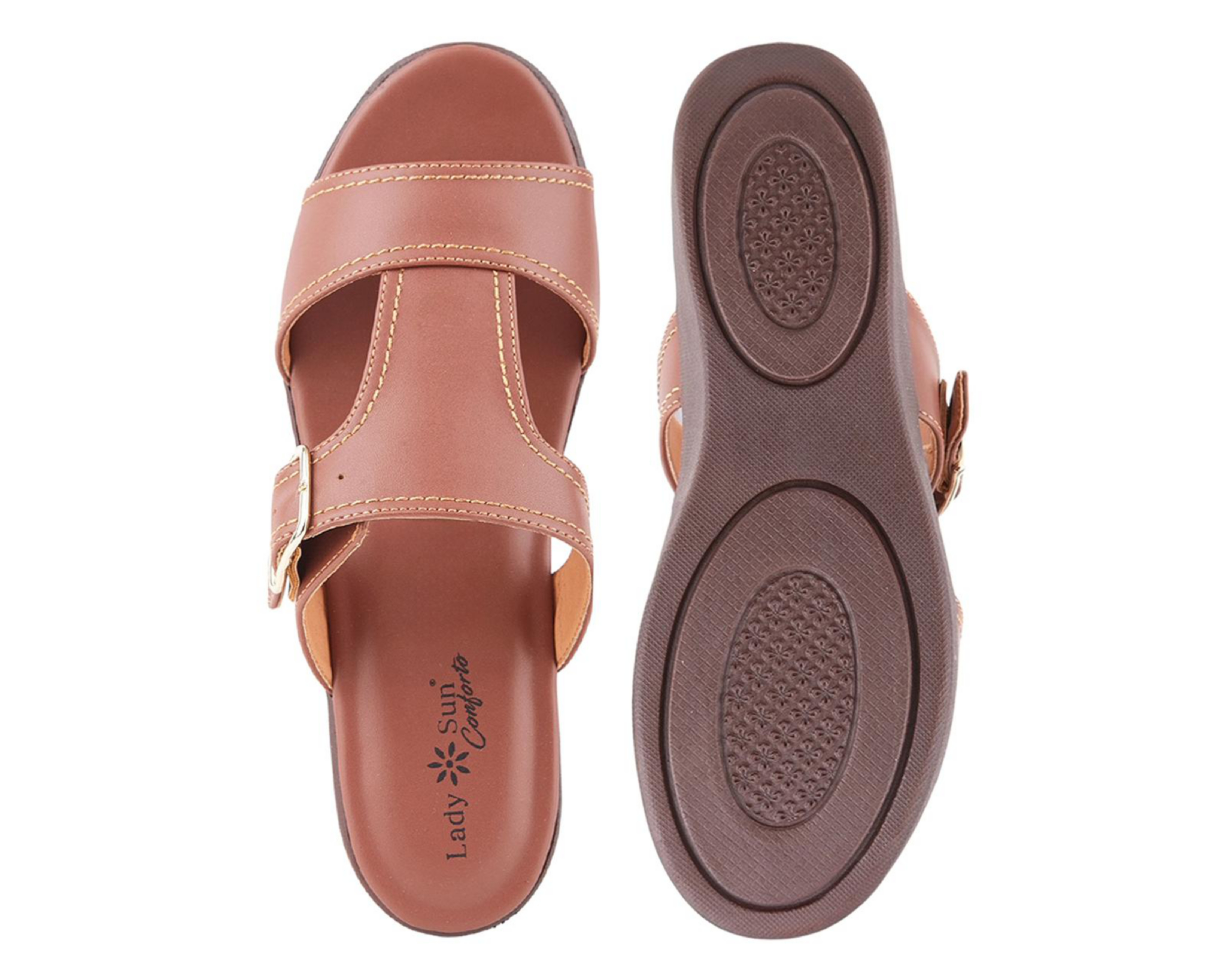 Foto 3 pulgar | Sandalias Confort Lady Sun Conforto para Mujer